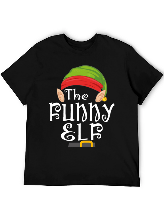 Funny Elf T-Shirt Holiday Apparel