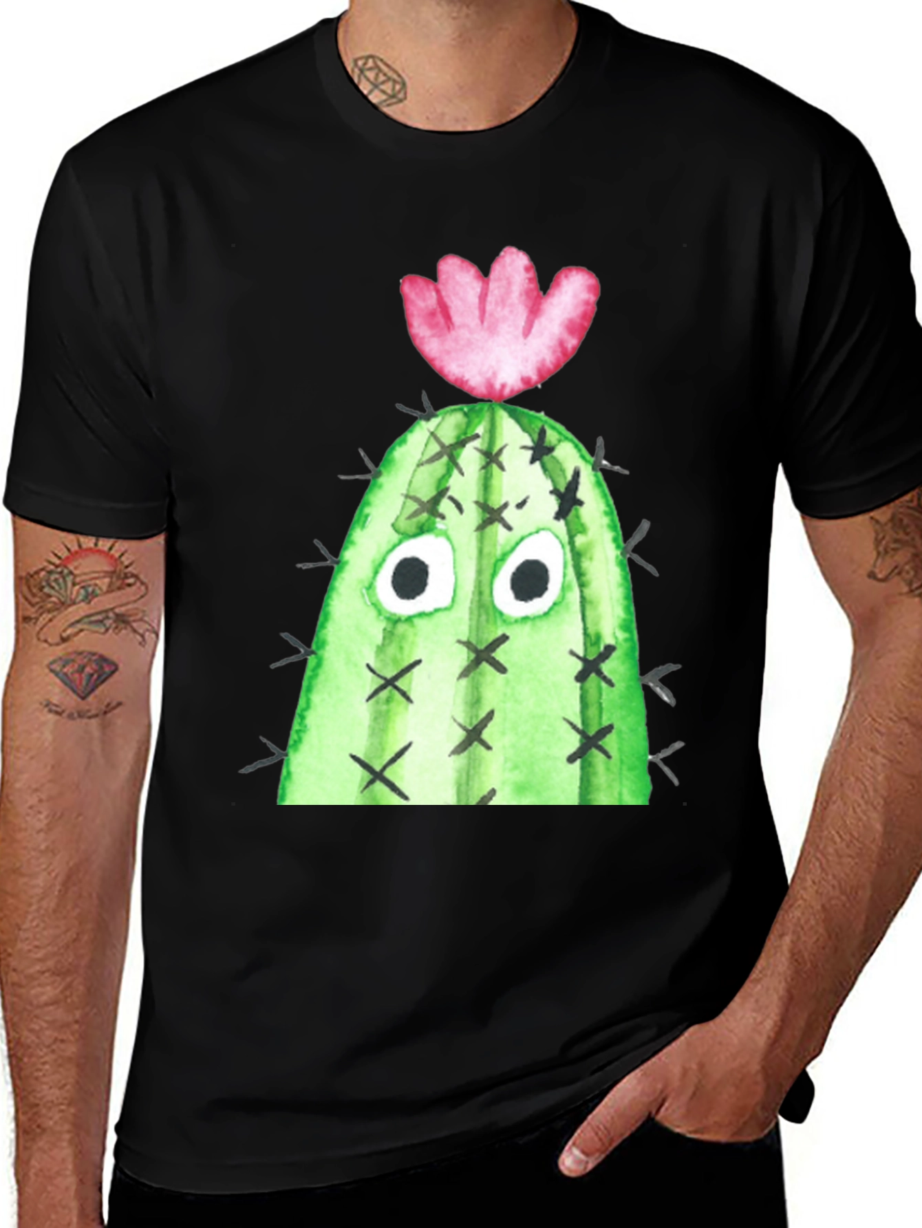 Cactus Tee: Fun & Trendy Graphic T-Shirt