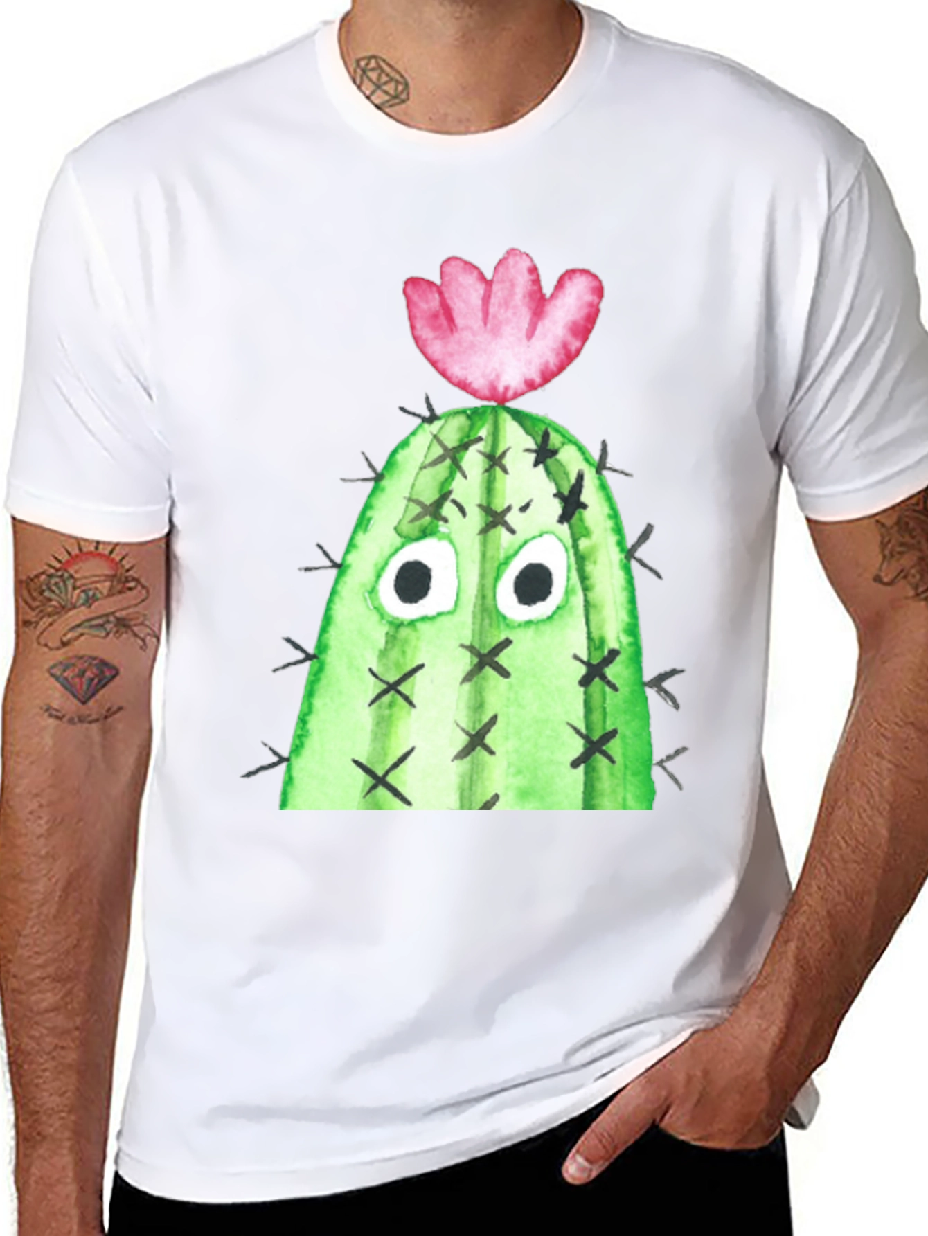 Cactus Tee: Fun & Trendy Graphic T-Shirt