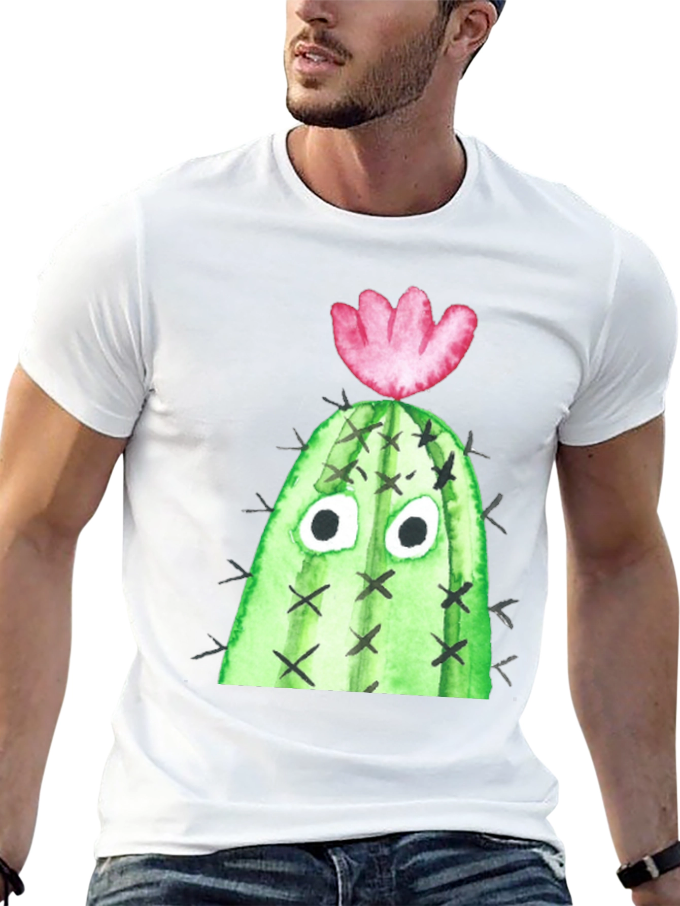 Cactus Tee: Fun & Trendy Graphic T-Shirt