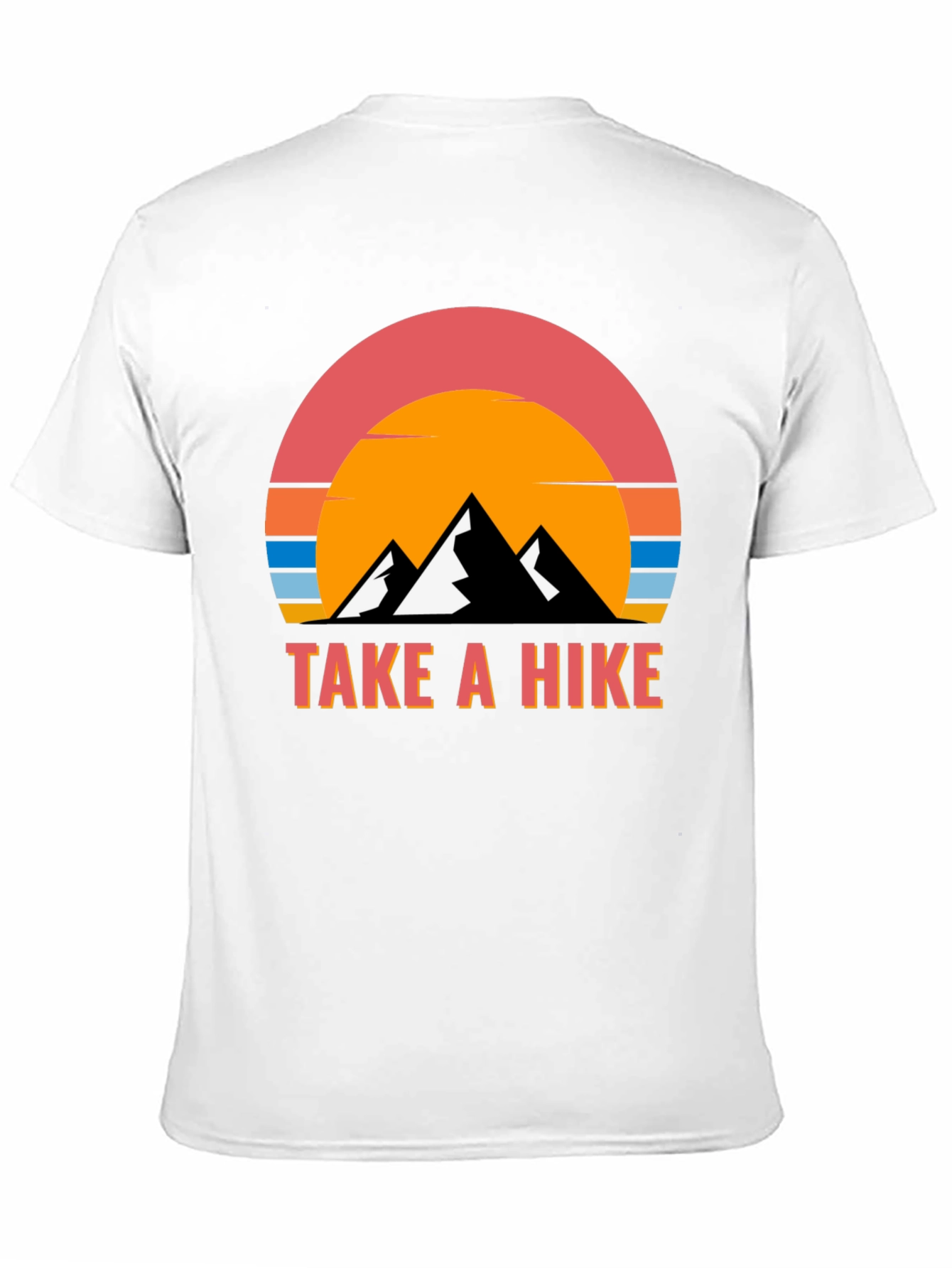 Retro Hiking T-Shirt - Take a Hike Design