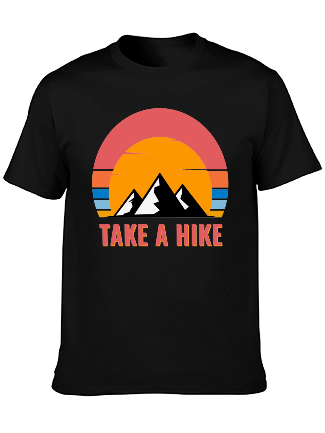 Retro Hiking T-Shirt - Take a Hike Design