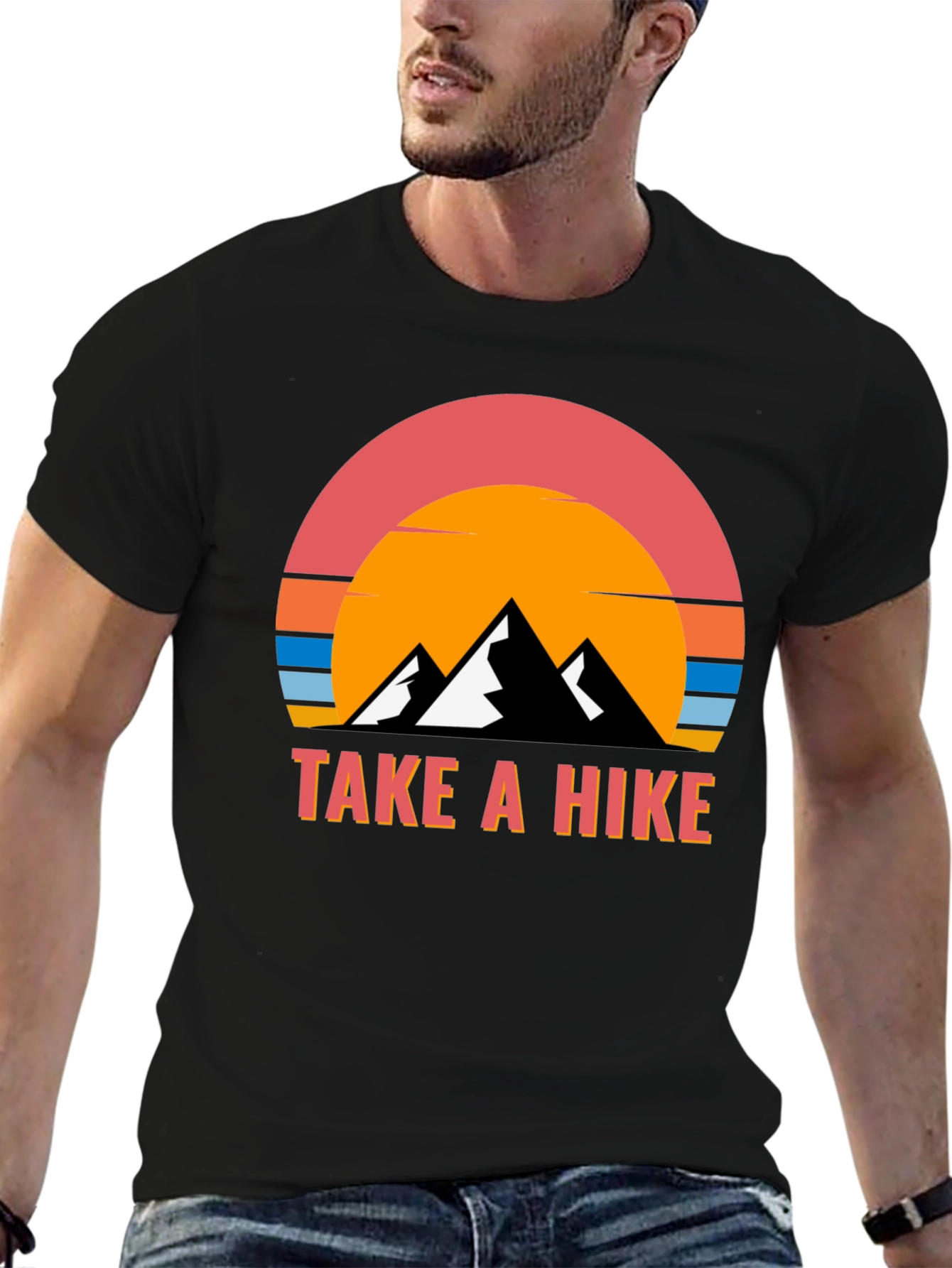 Retro Hiking T-Shirt - Take a Hike Design