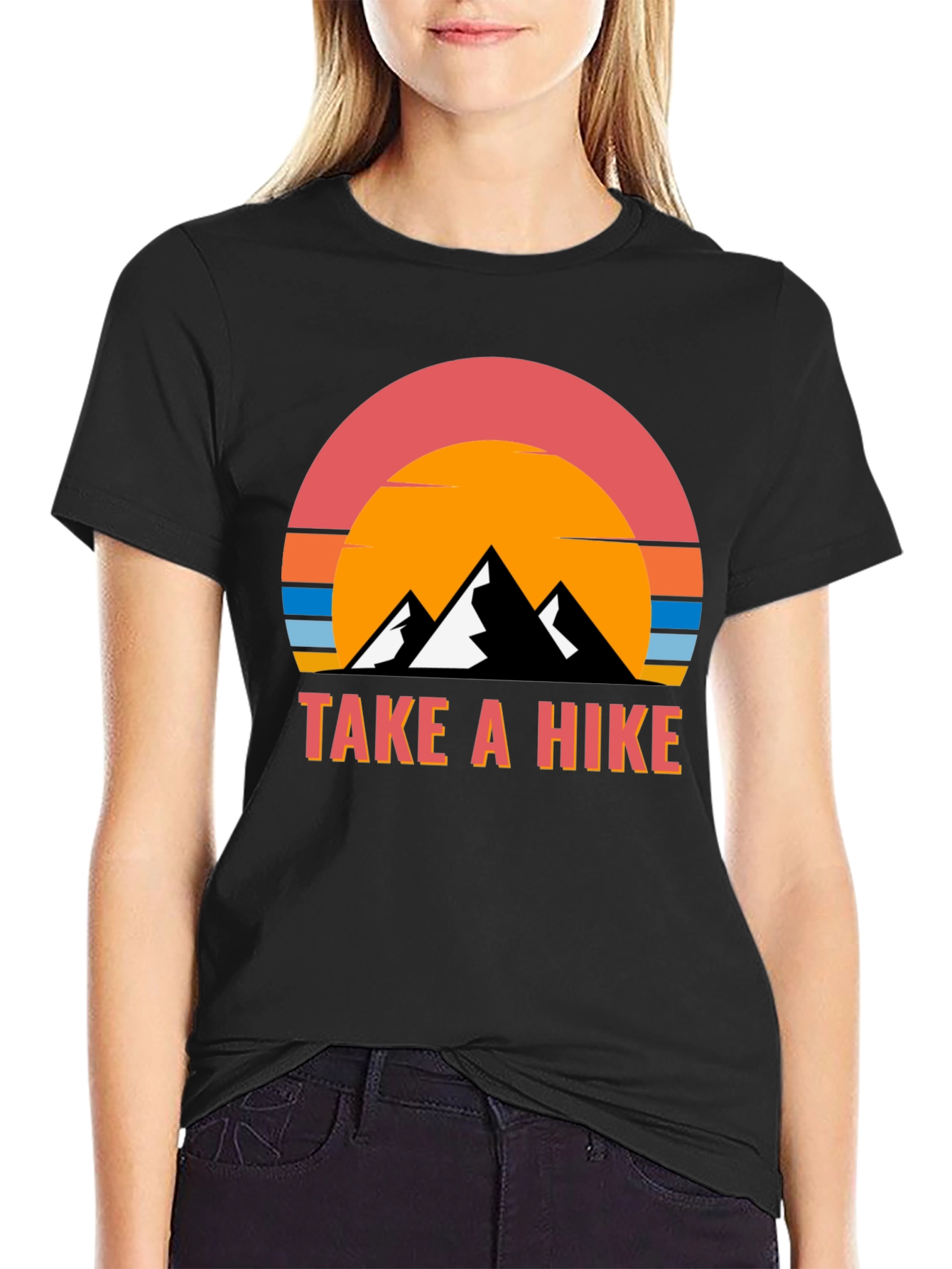 Retro Hiking T-Shirt - Take a Hike Design