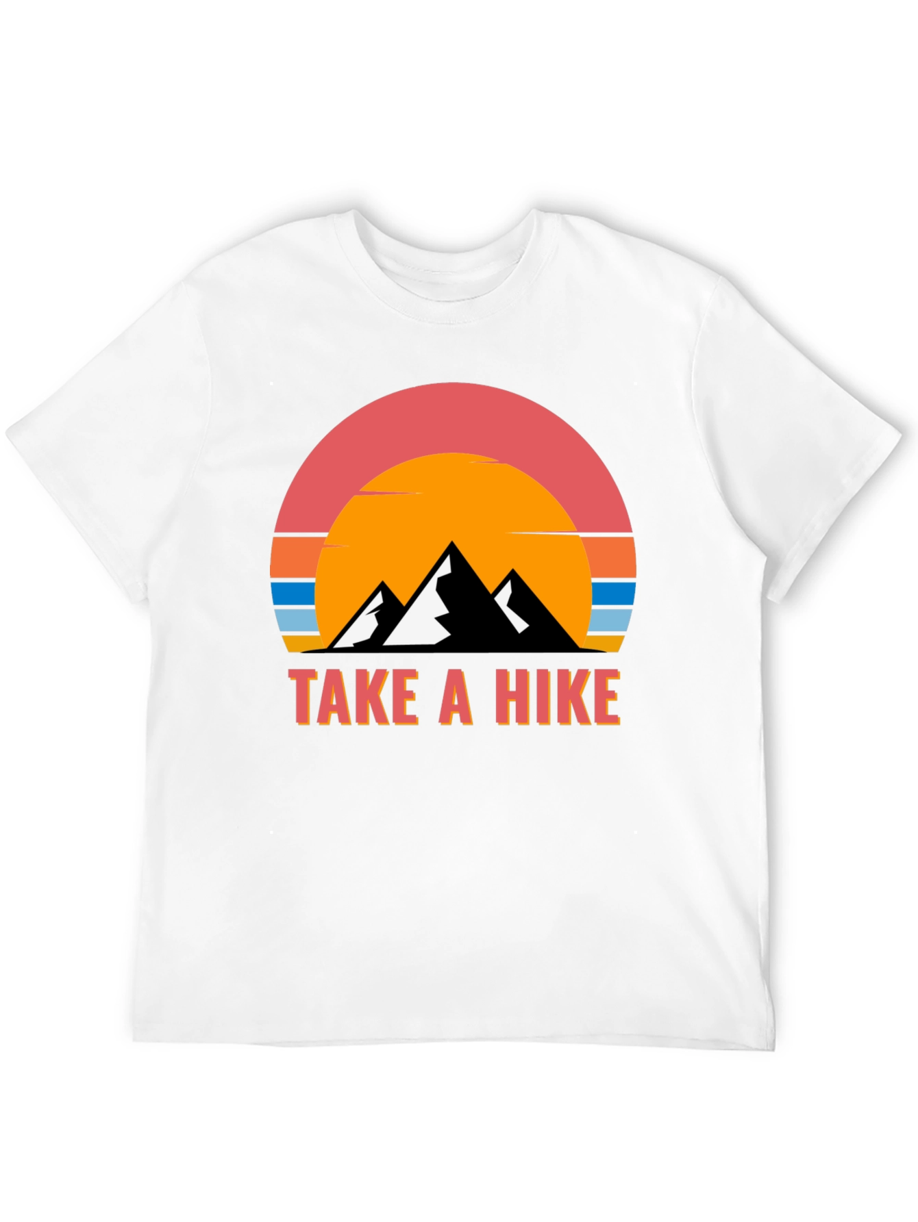 Retro Hiking T-Shirt - Take a Hike Design