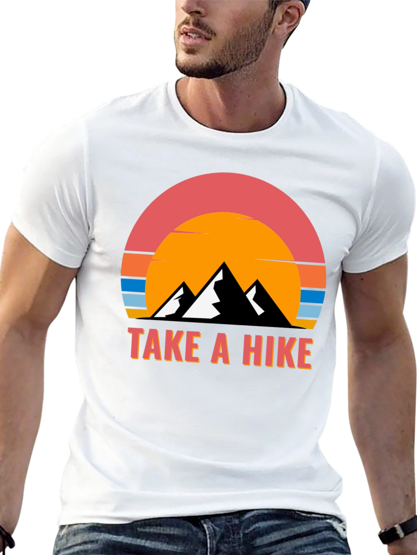 Retro Hiking T-Shirt - Take a Hike Design