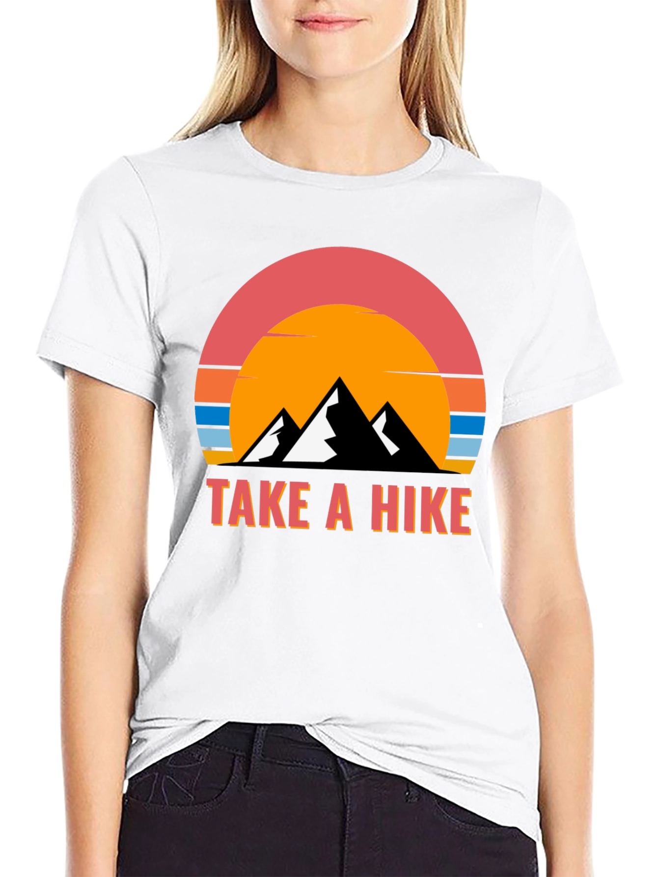 Retro Hiking T-Shirt - Take a Hike Design