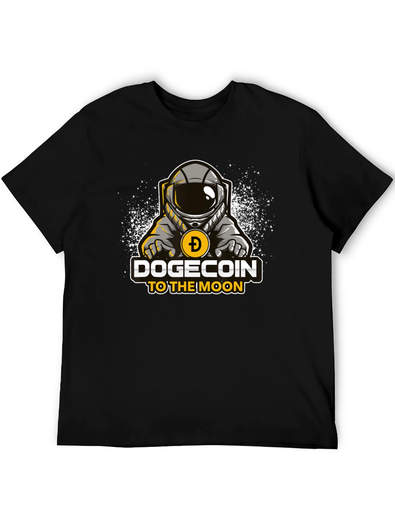 Dogecoin To The Moon Graphic T-Shirt