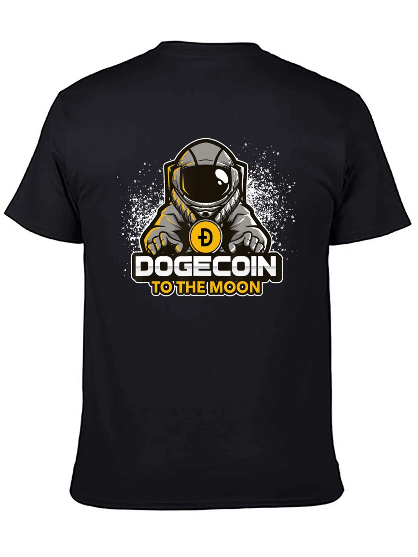 Dogecoin To The Moon Graphic T-Shirt