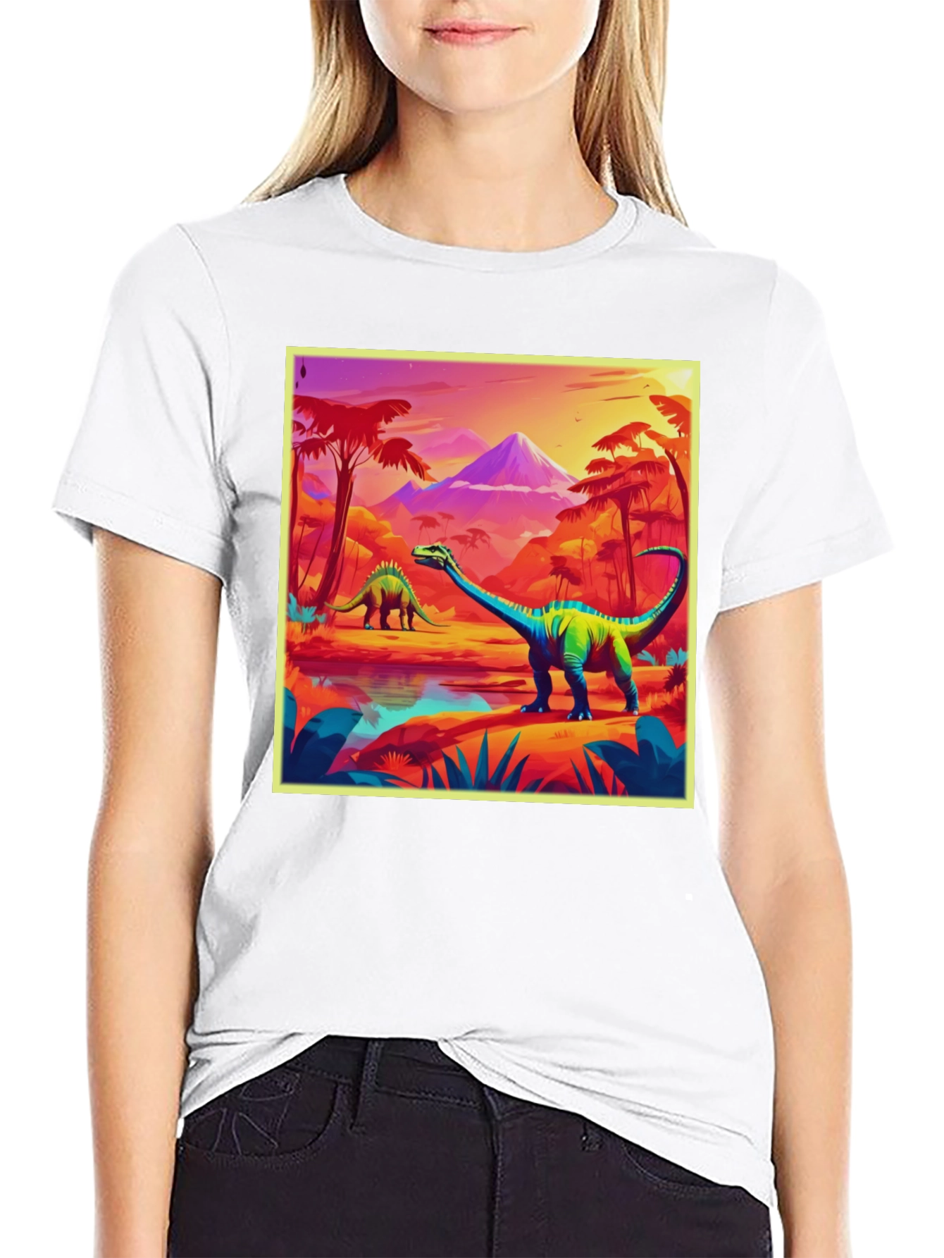 Dino Graphic Tee - Prehistoric Cool