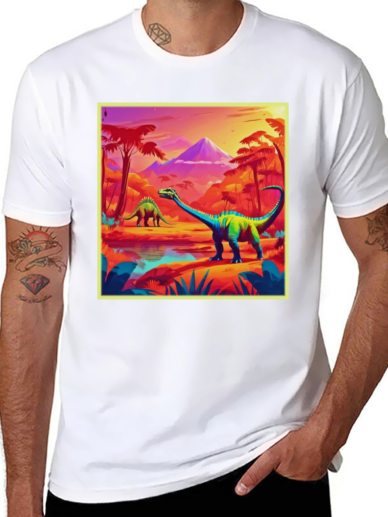Dino Graphic Tee - Prehistoric Cool