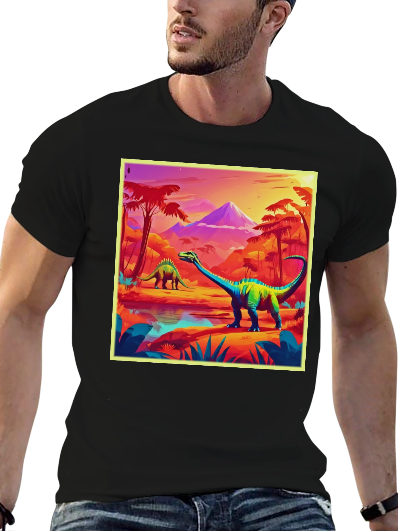 Dino Graphic Tee - Prehistoric Cool