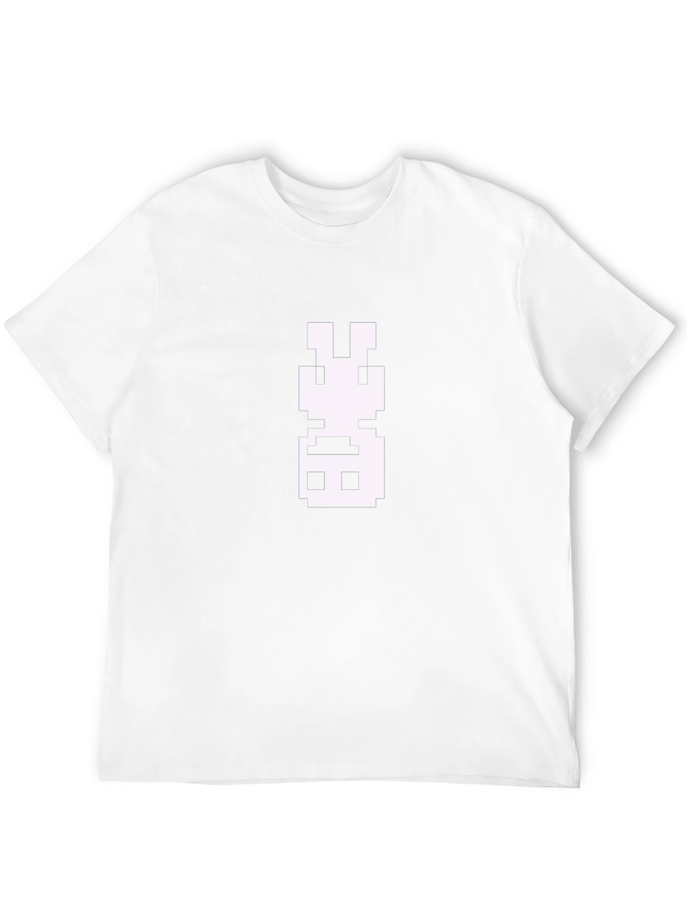 Pixel Bunny Black Tee - Gamer Style