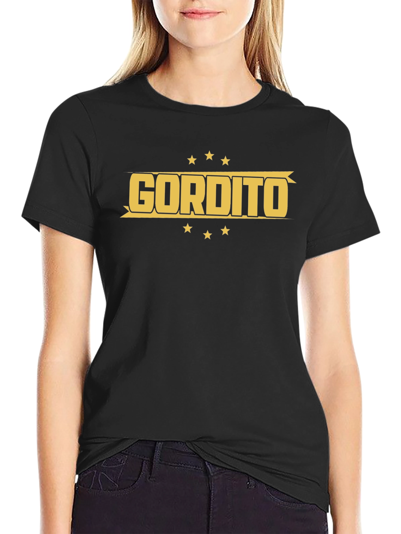 Gordito T-Shirt - Black Graphic Tee