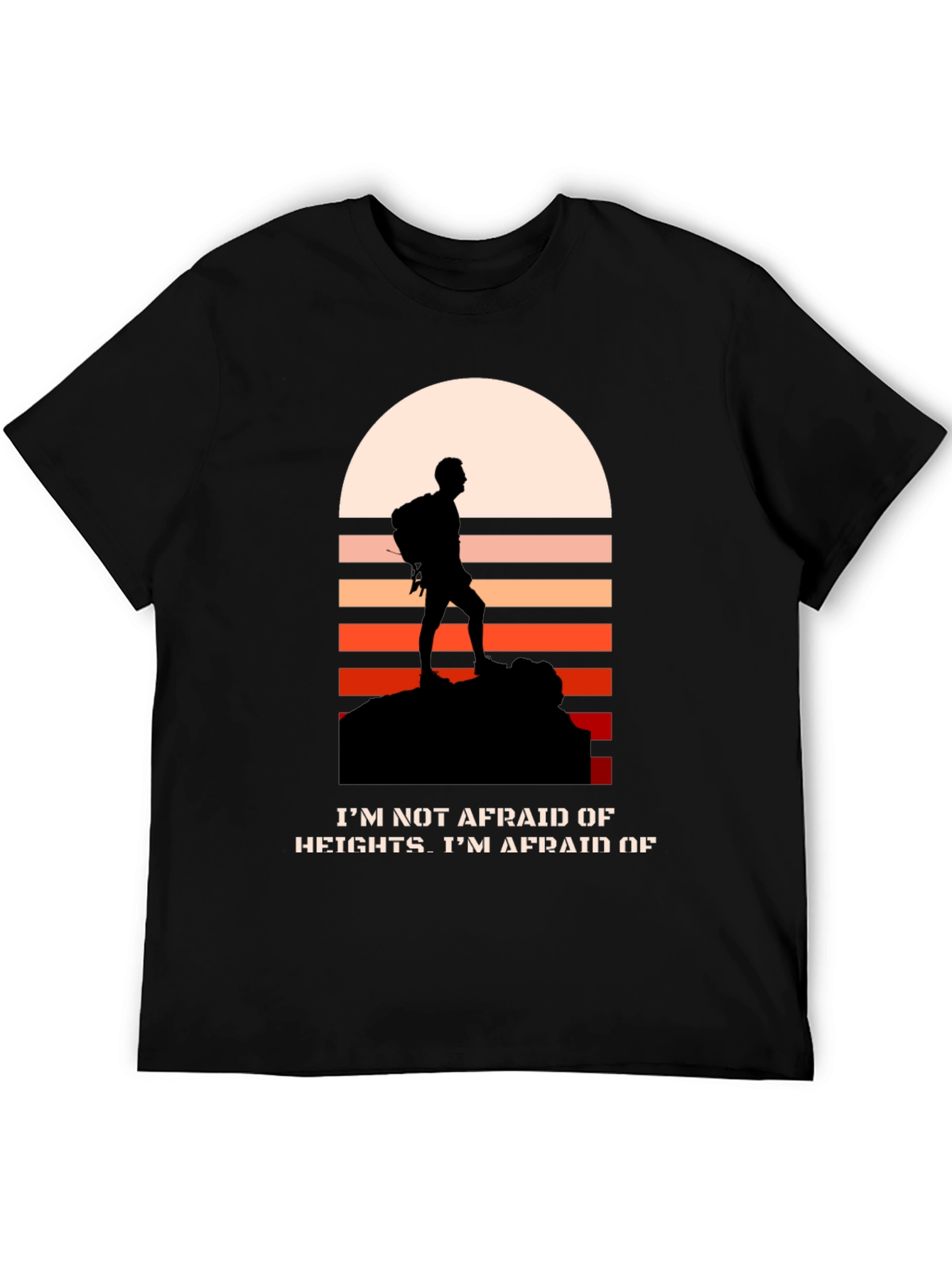 Hiking Lover T-Shirt - Not Afraid of Heights