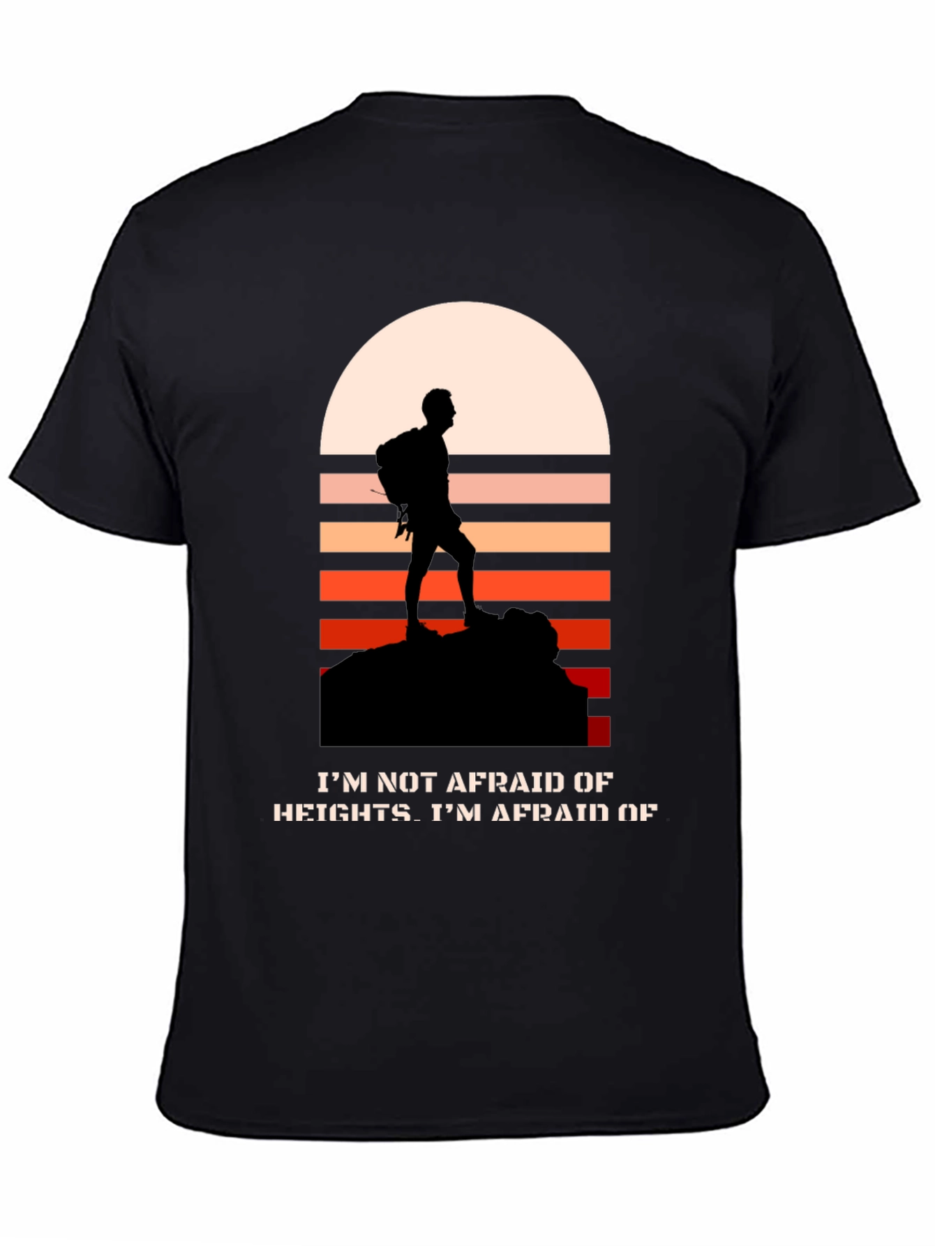 Hiking Lover T-Shirt - Not Afraid of Heights
