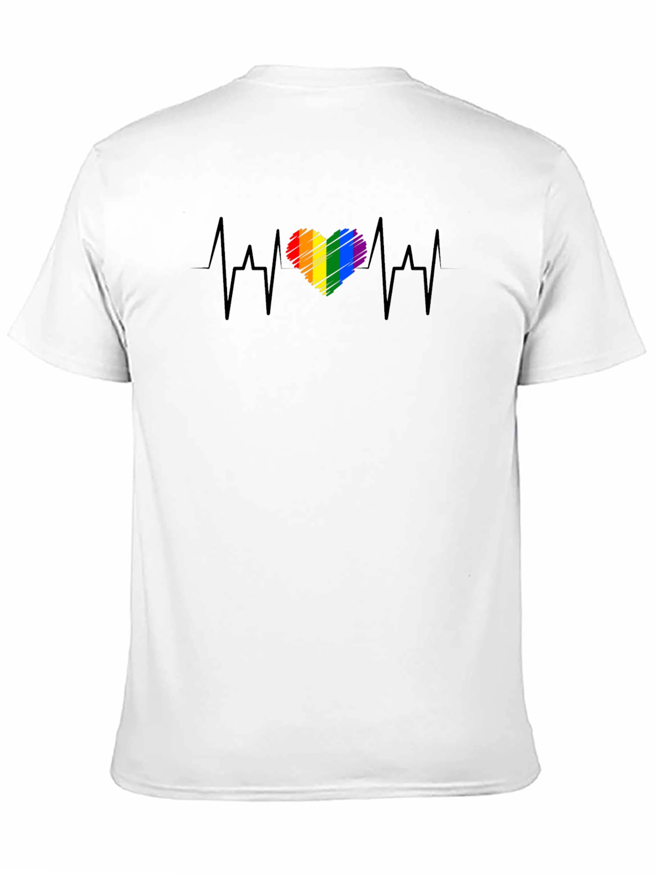 LGBT Heartbeat Pride T-Shirt - Love Wins