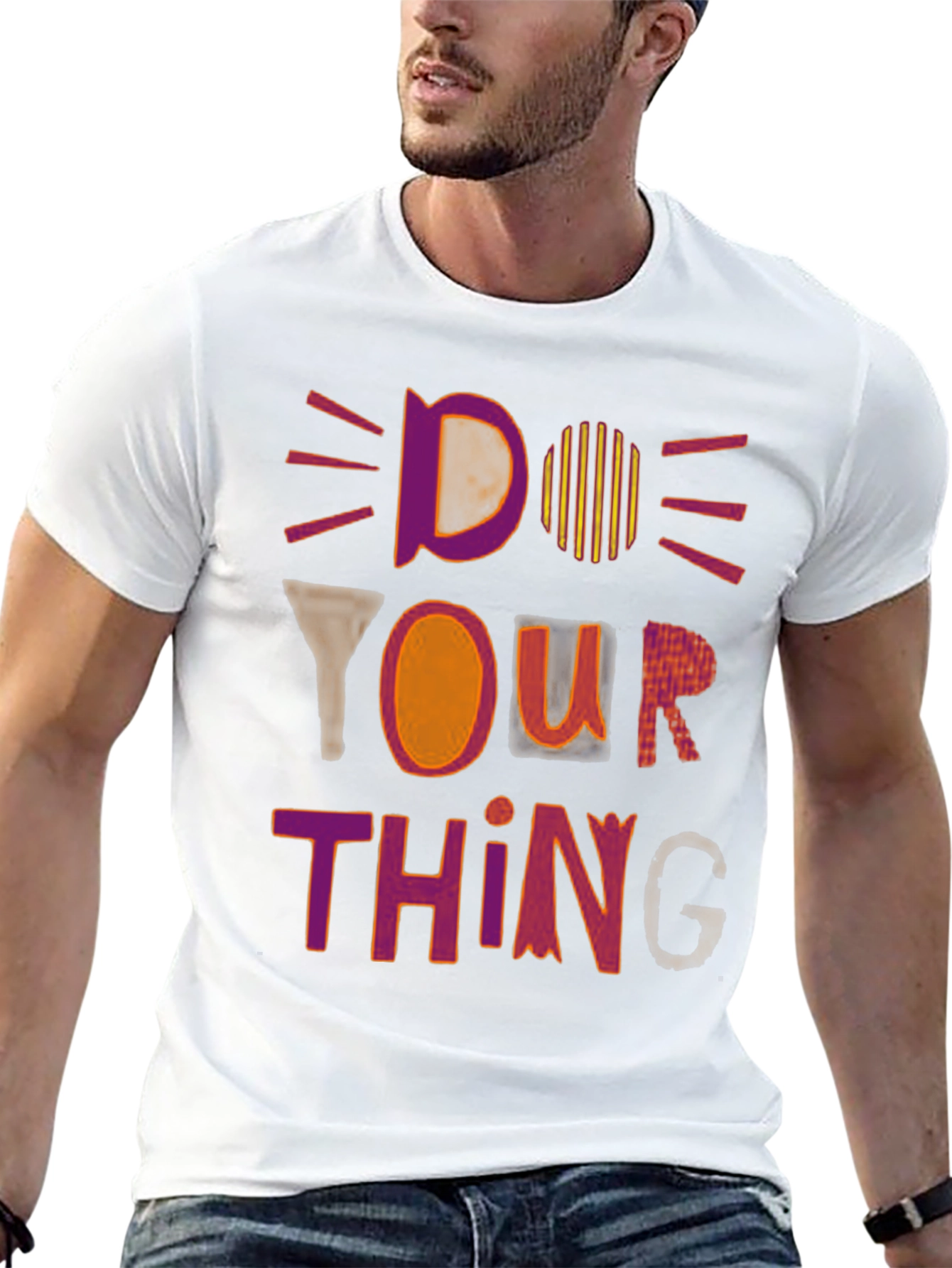 Do Your Thing Graphic Tee - Black
