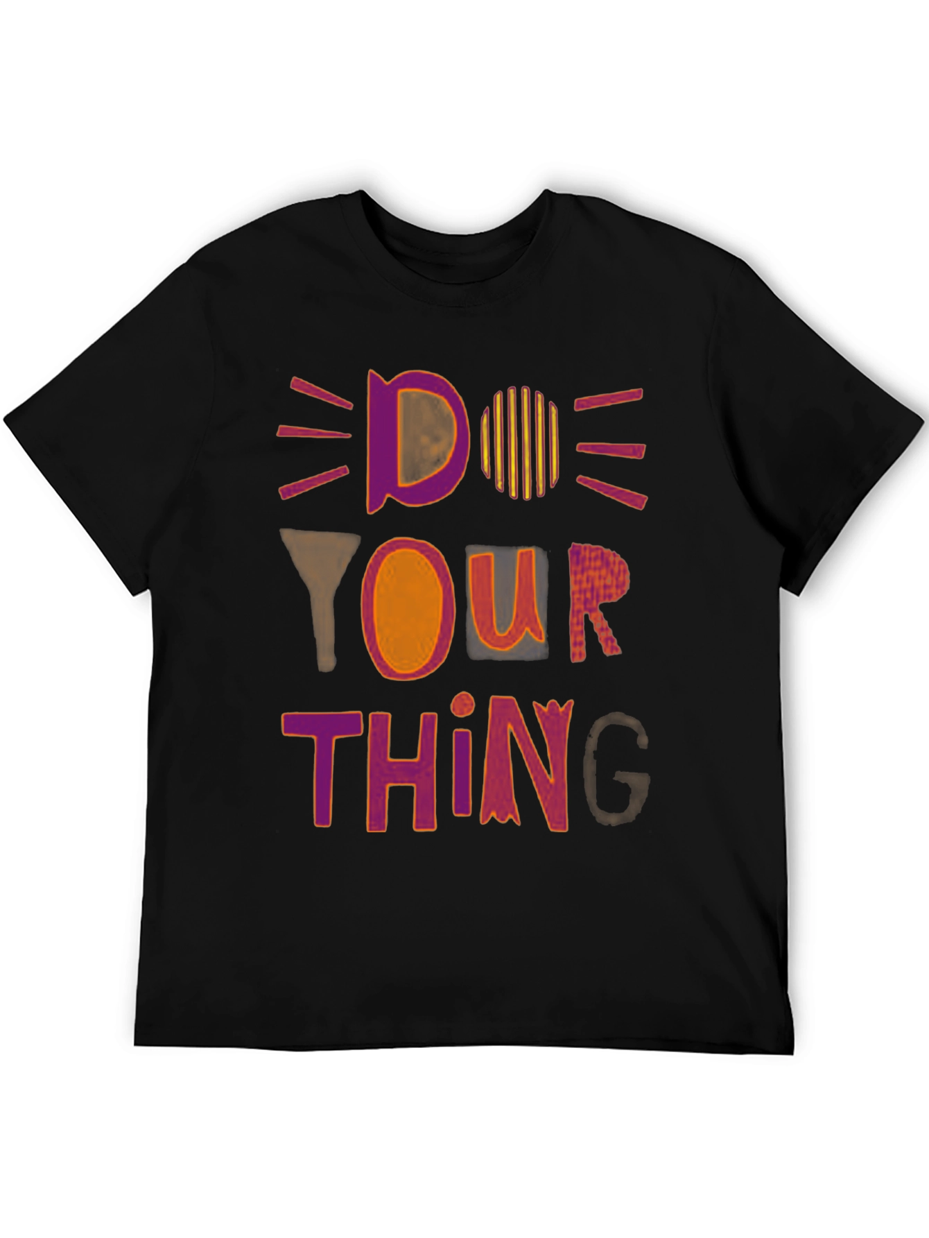 Do Your Thing Graphic Tee - Black