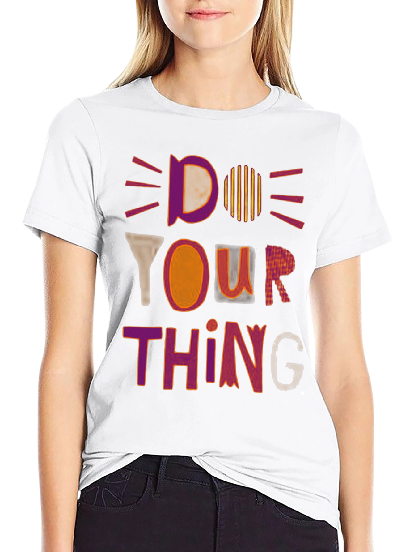 Do Your Thing Graphic Tee - Black