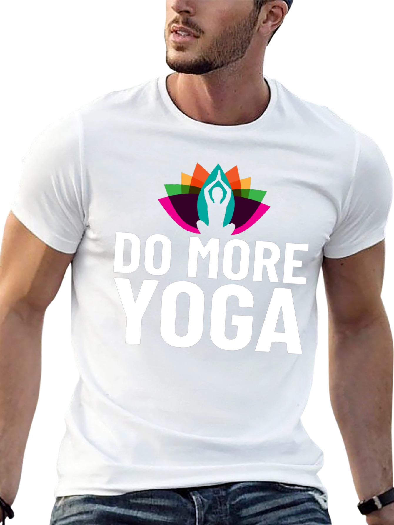Do More Yoga Graphic T-Shirt