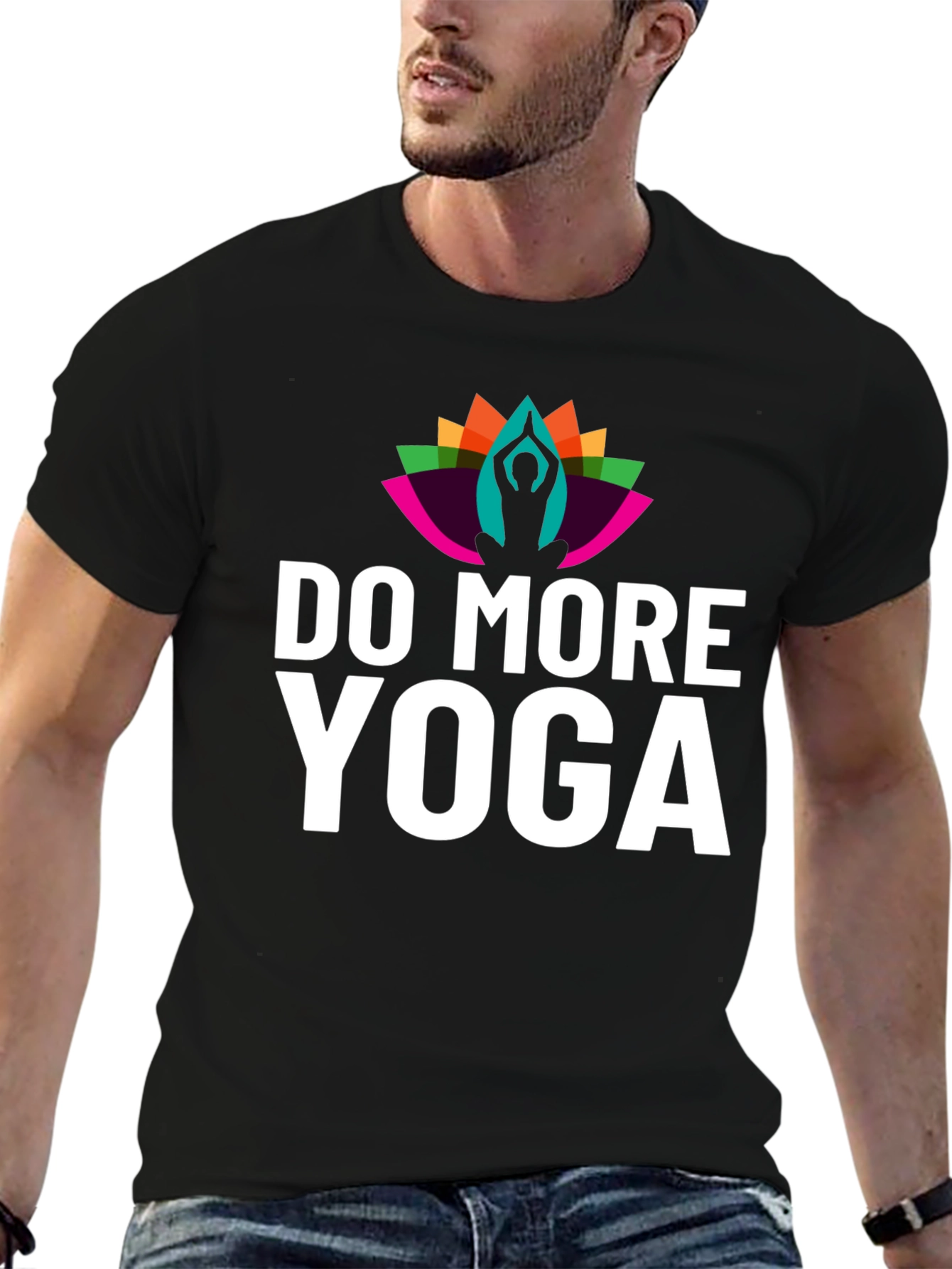 Do More Yoga Graphic T-Shirt