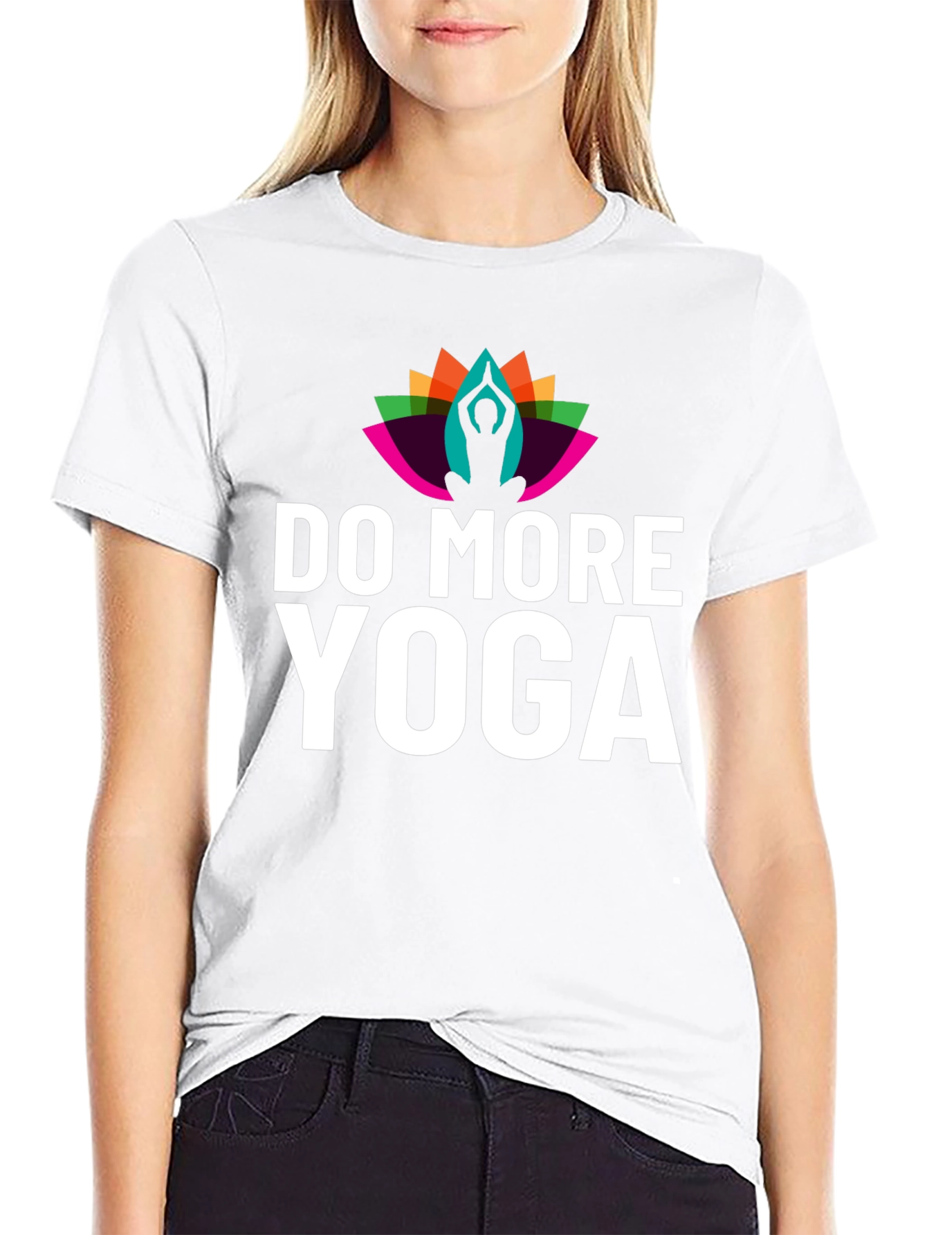 Do More Yoga Graphic T-Shirt
