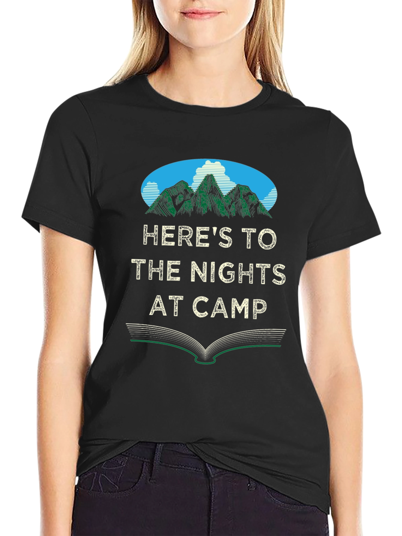 Camping Nights Graphic Tee