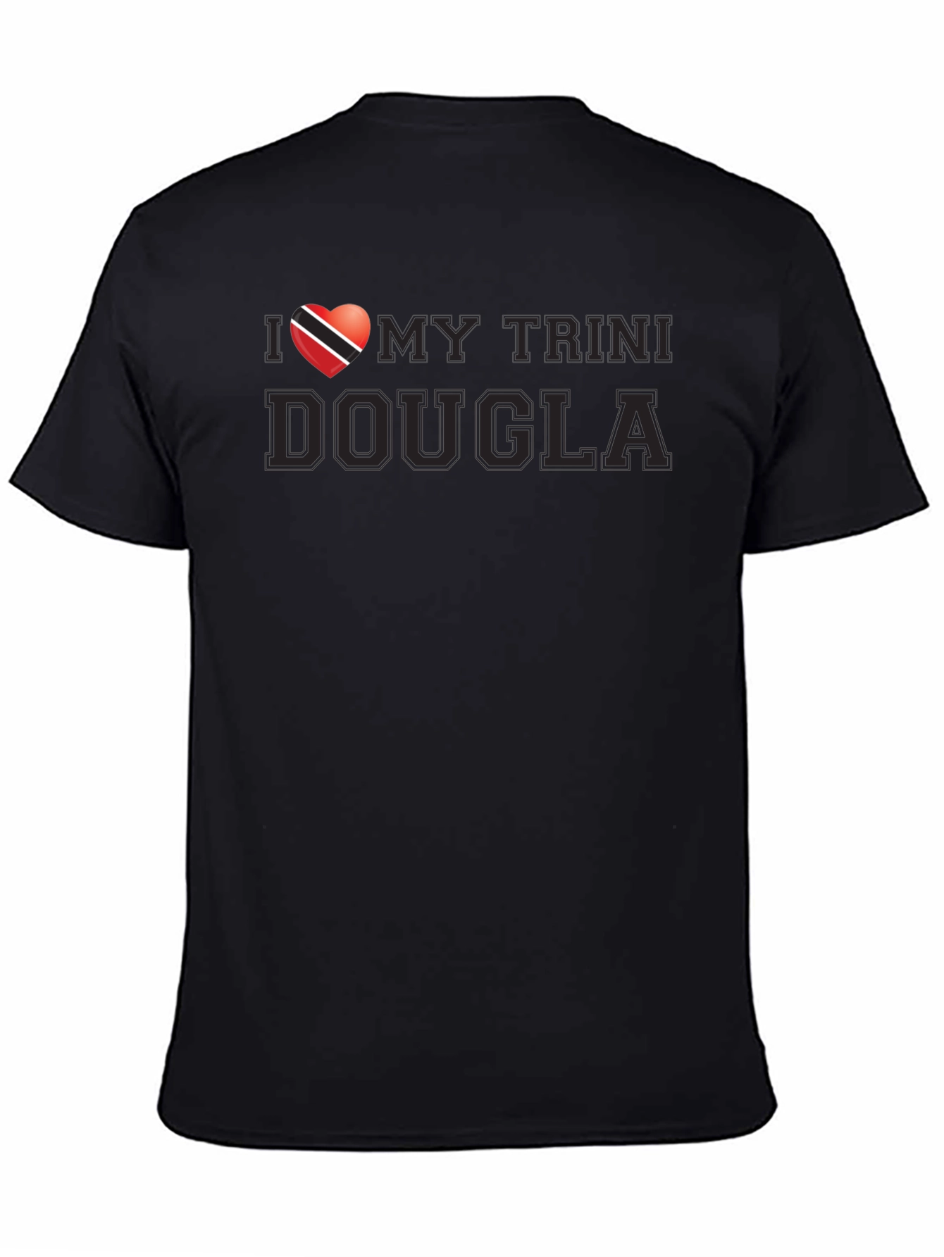 I Love My Trini Doula Black T-Shirt