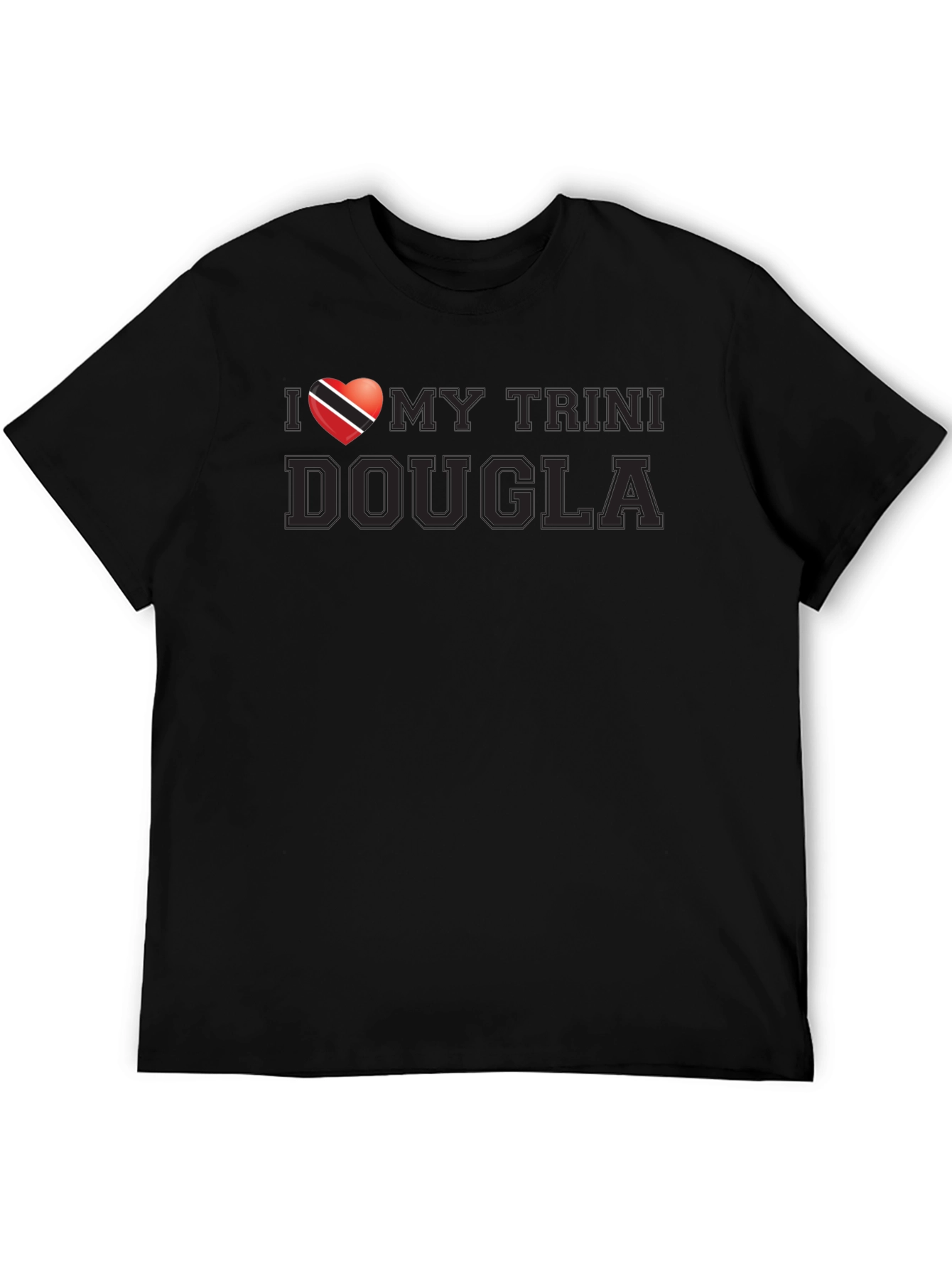 I Love My Trini Doula Black T-Shirt