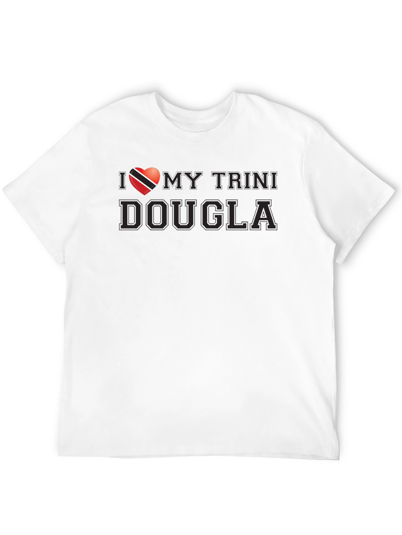I Love My Trini Doula Black T-Shirt