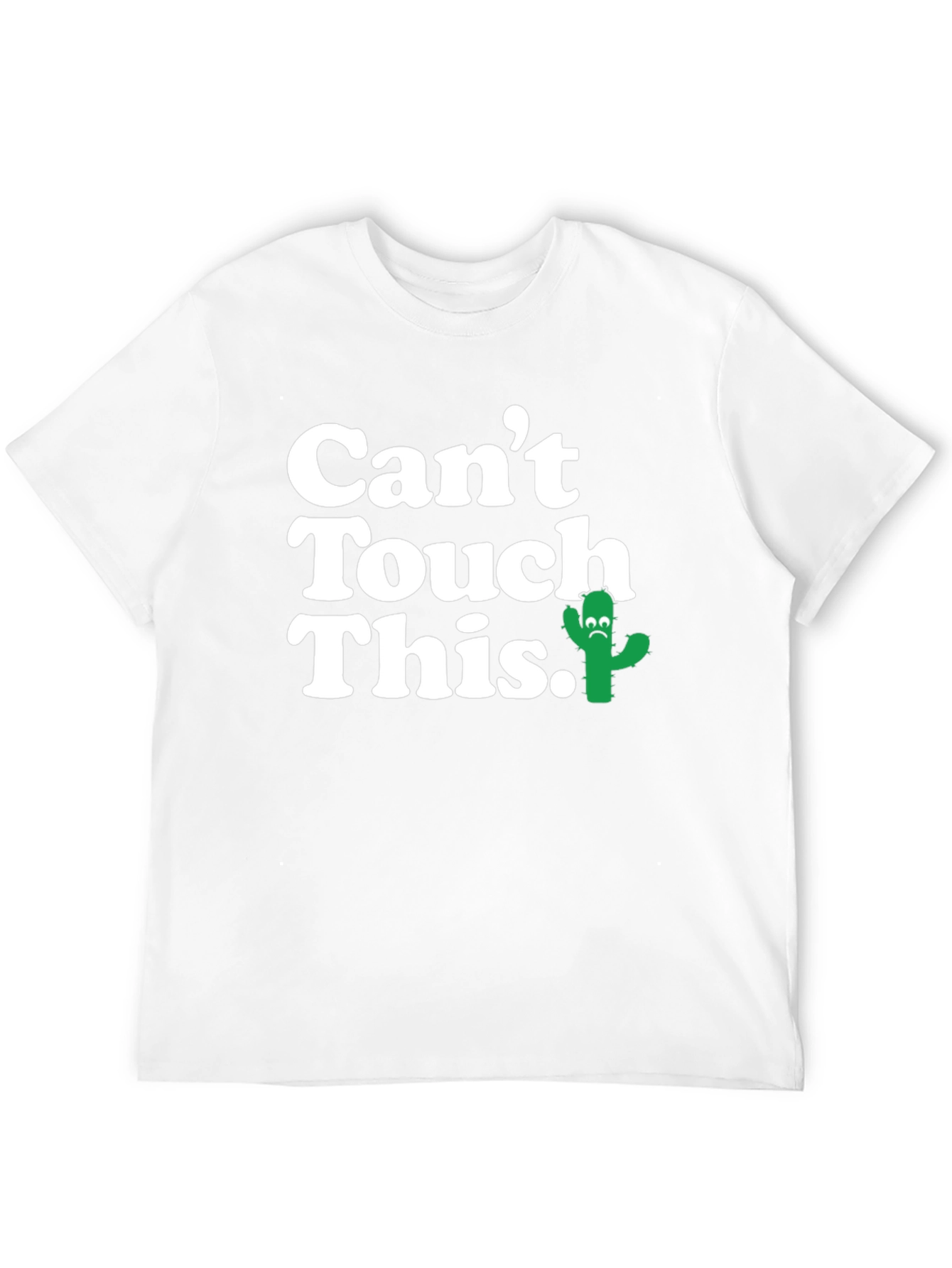 Mens Cant Touch This Cactus Graphic T-Shirt