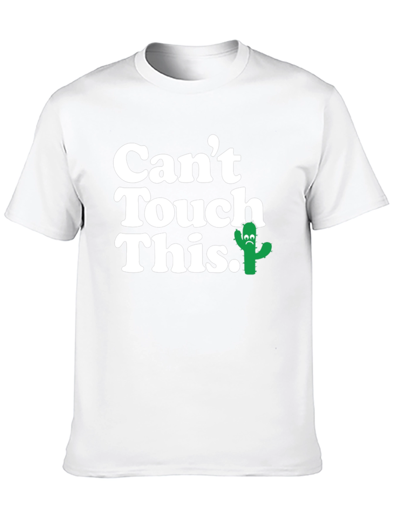 Mens Cant Touch This Cactus Graphic T-Shirt