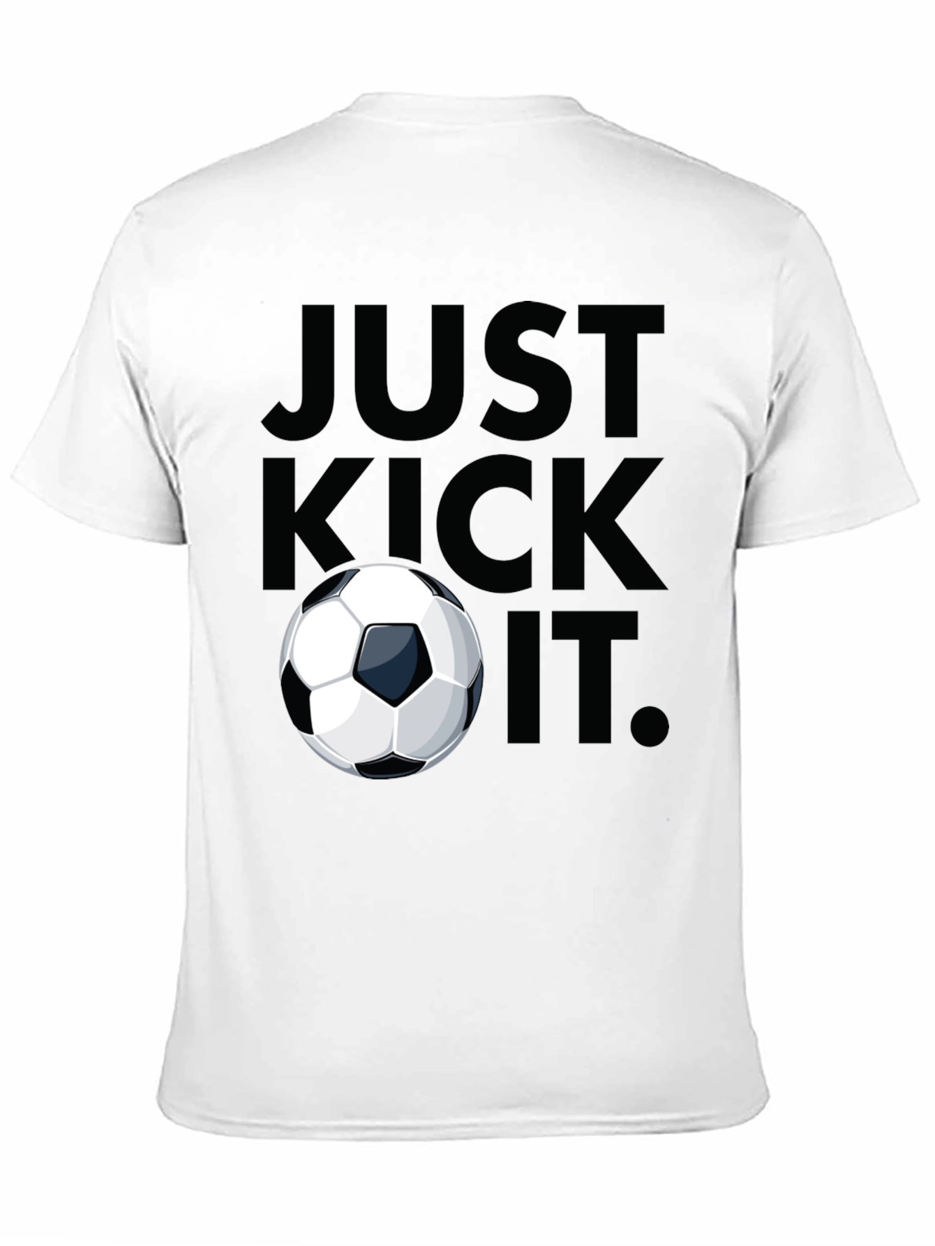 Just Kick It Soccer Graphic T-Shirt