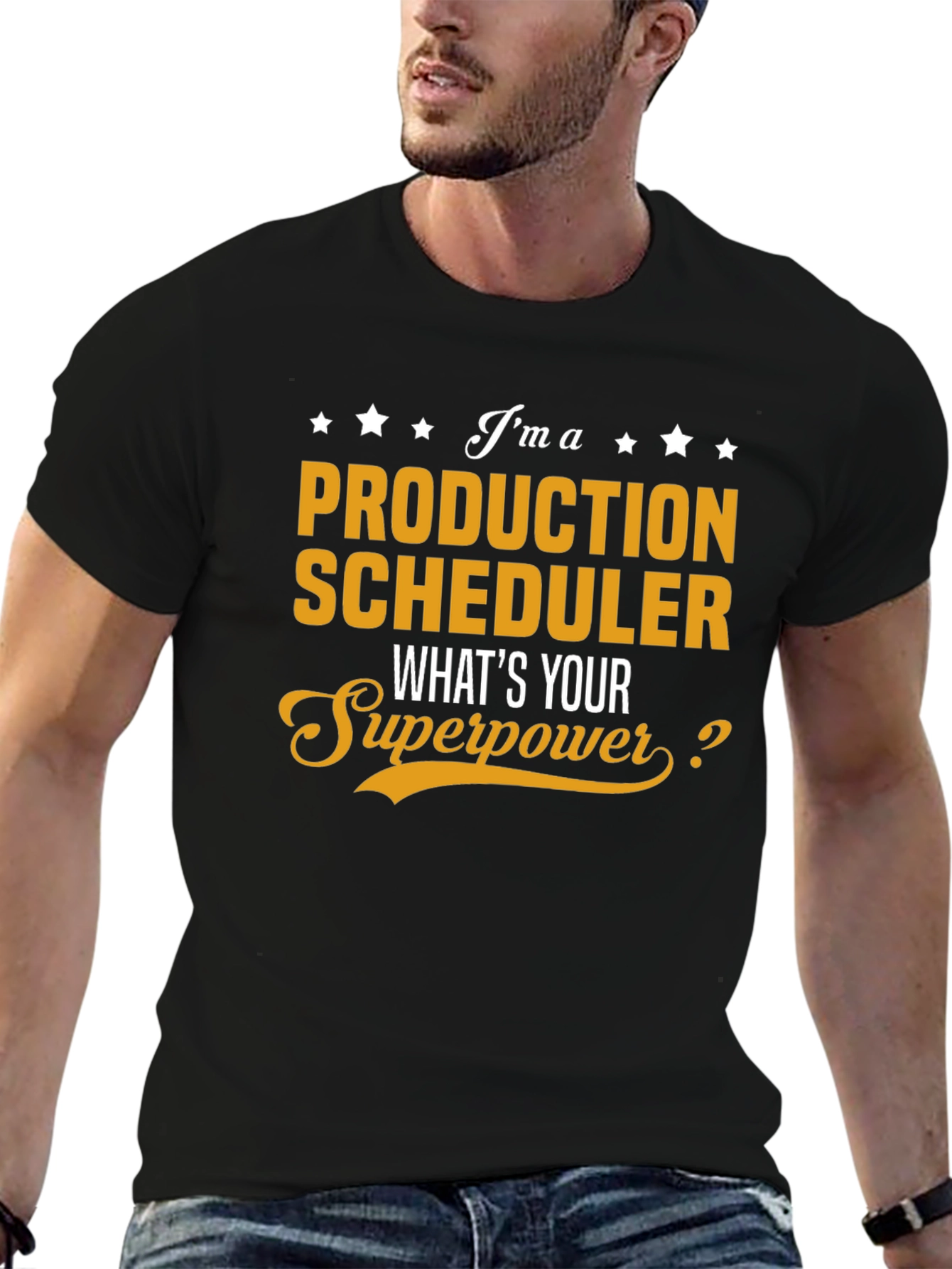 Production Scheduler Superpower T-Shirt