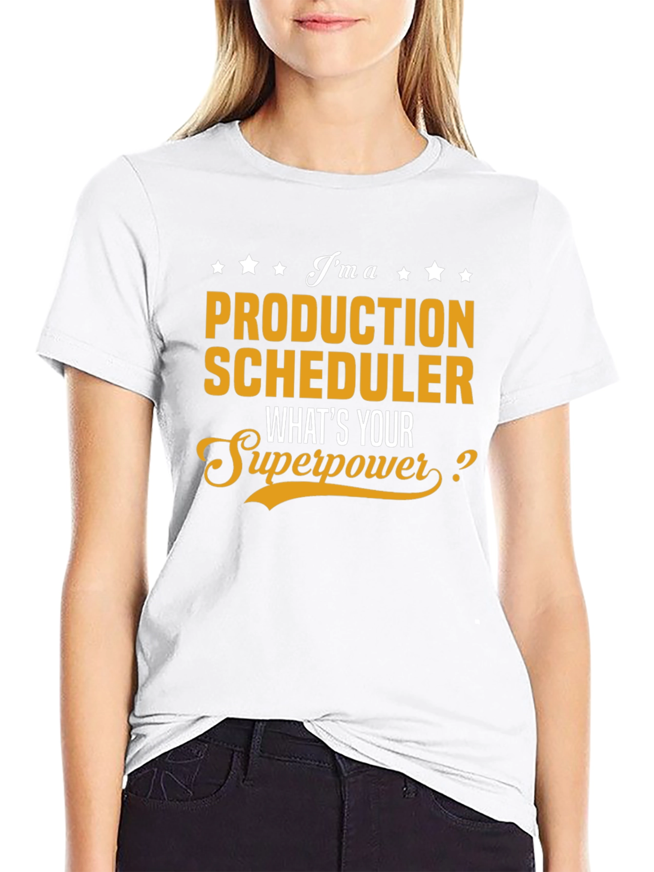 Production Scheduler Superpower T-Shirt