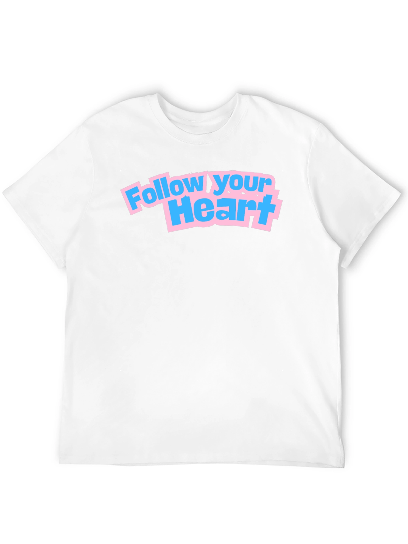 Follow Your Heart Graphic Tee - Black