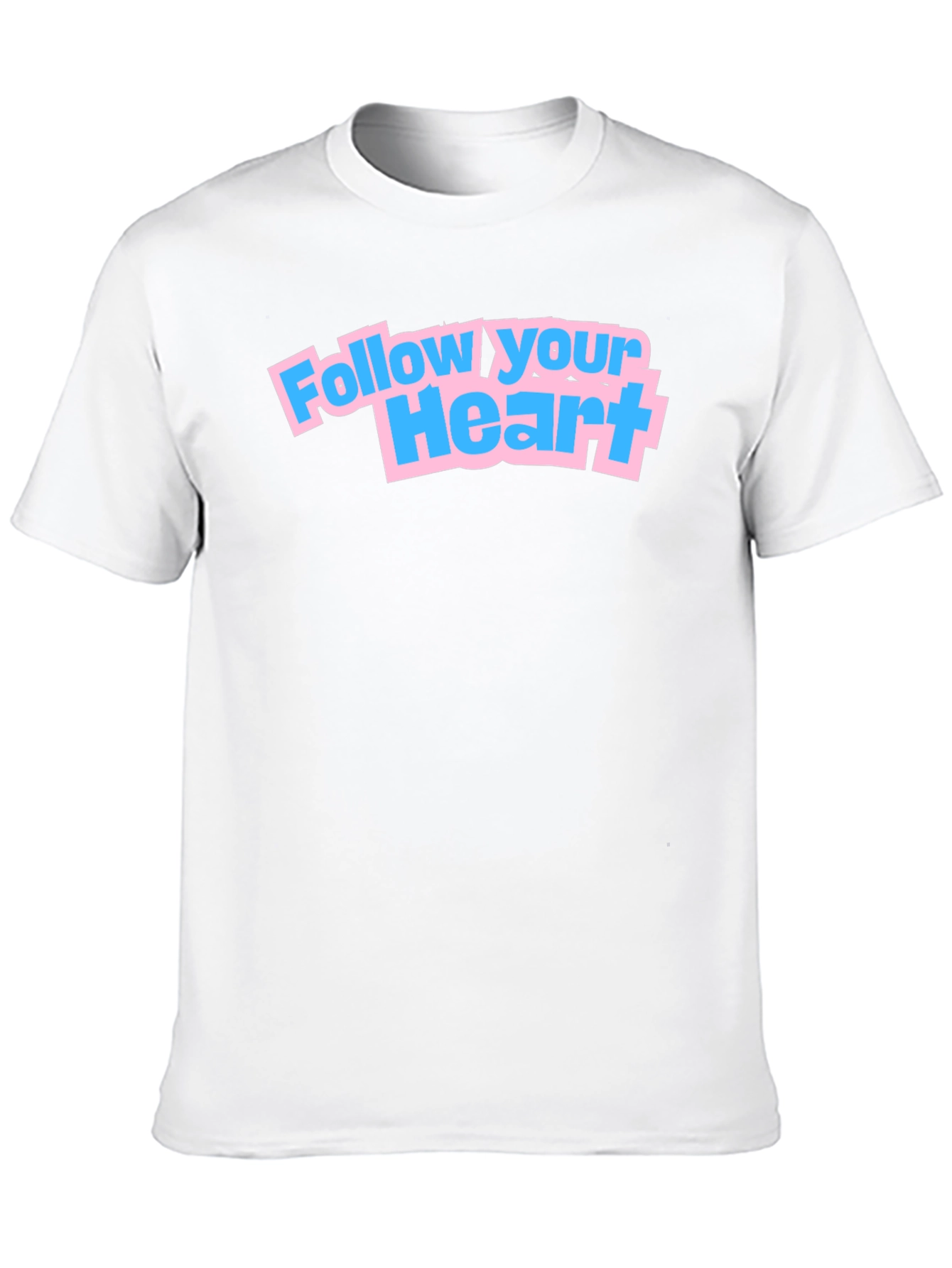 Follow Your Heart Graphic Tee - Black