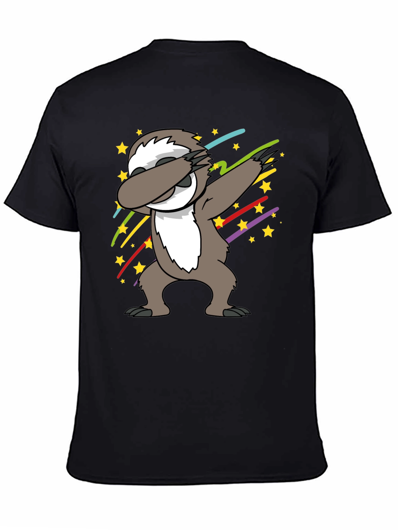 Dabbing Sloth T-Shirt - Fun Cartoon Graphic Tee