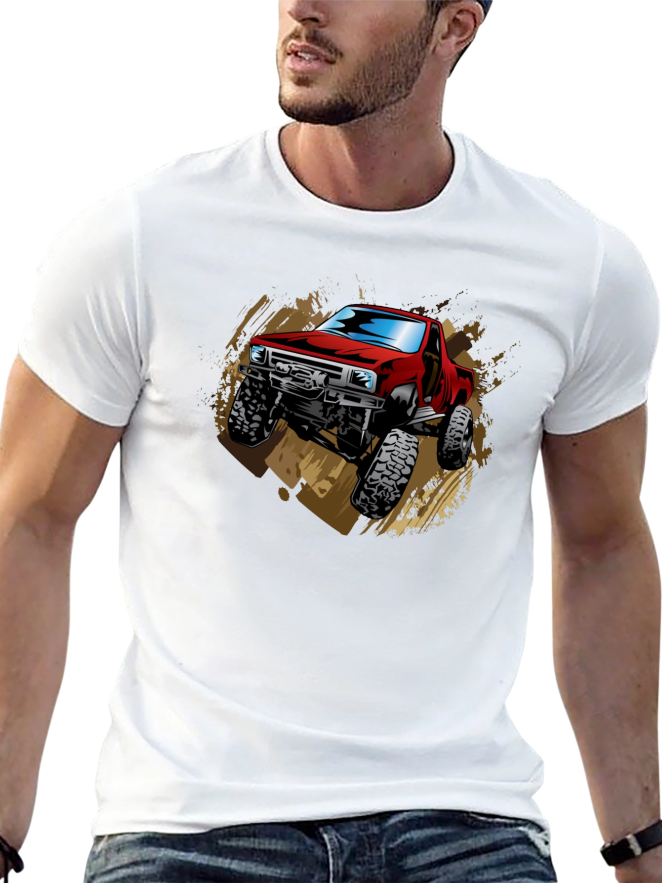 Monster Truck Graphic Tee - Off-Road Style