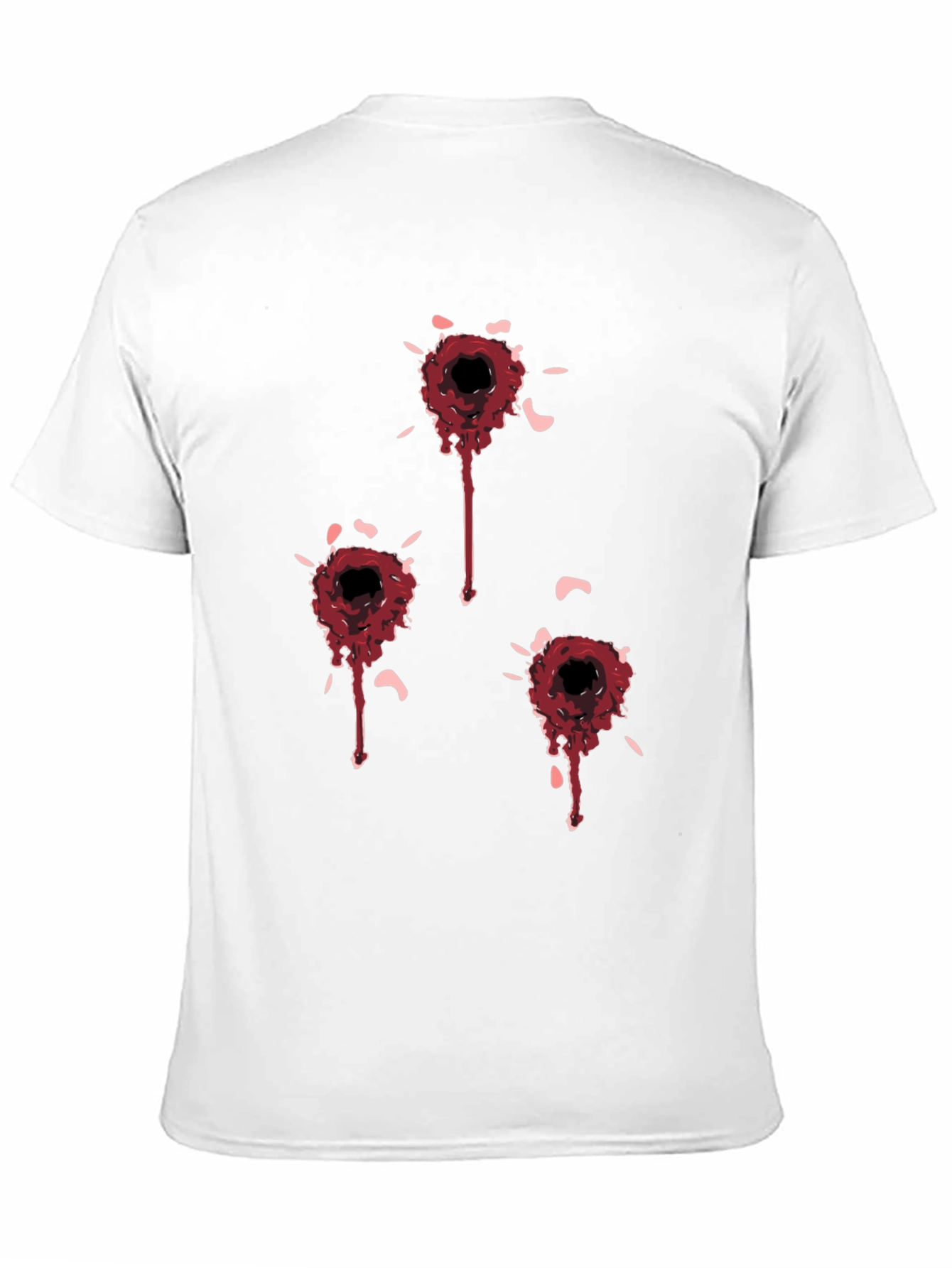 Graphic T-Shirt: Bullet Hole Design