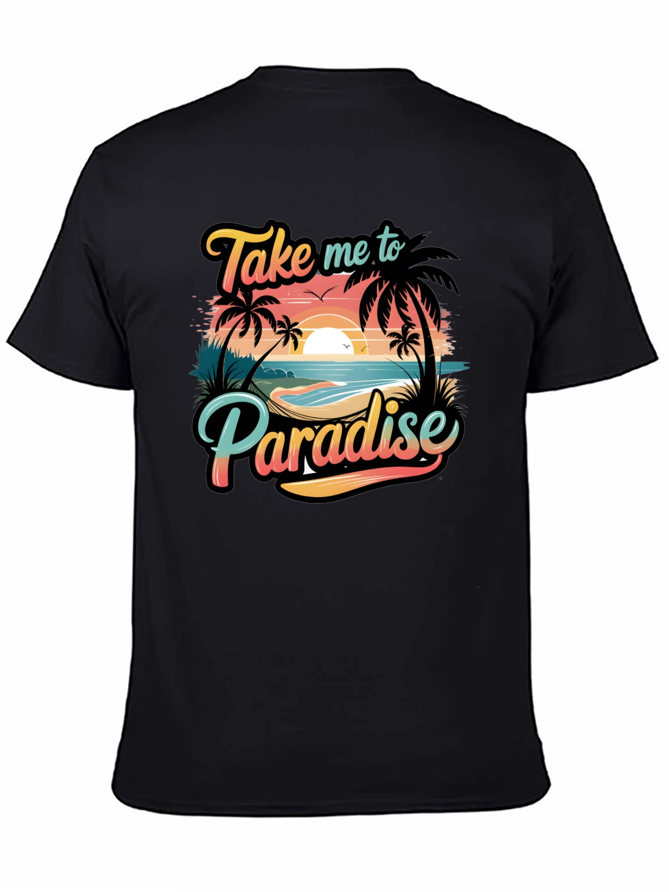 Paradise T-Shirt: Beach Vibes Tropical Design