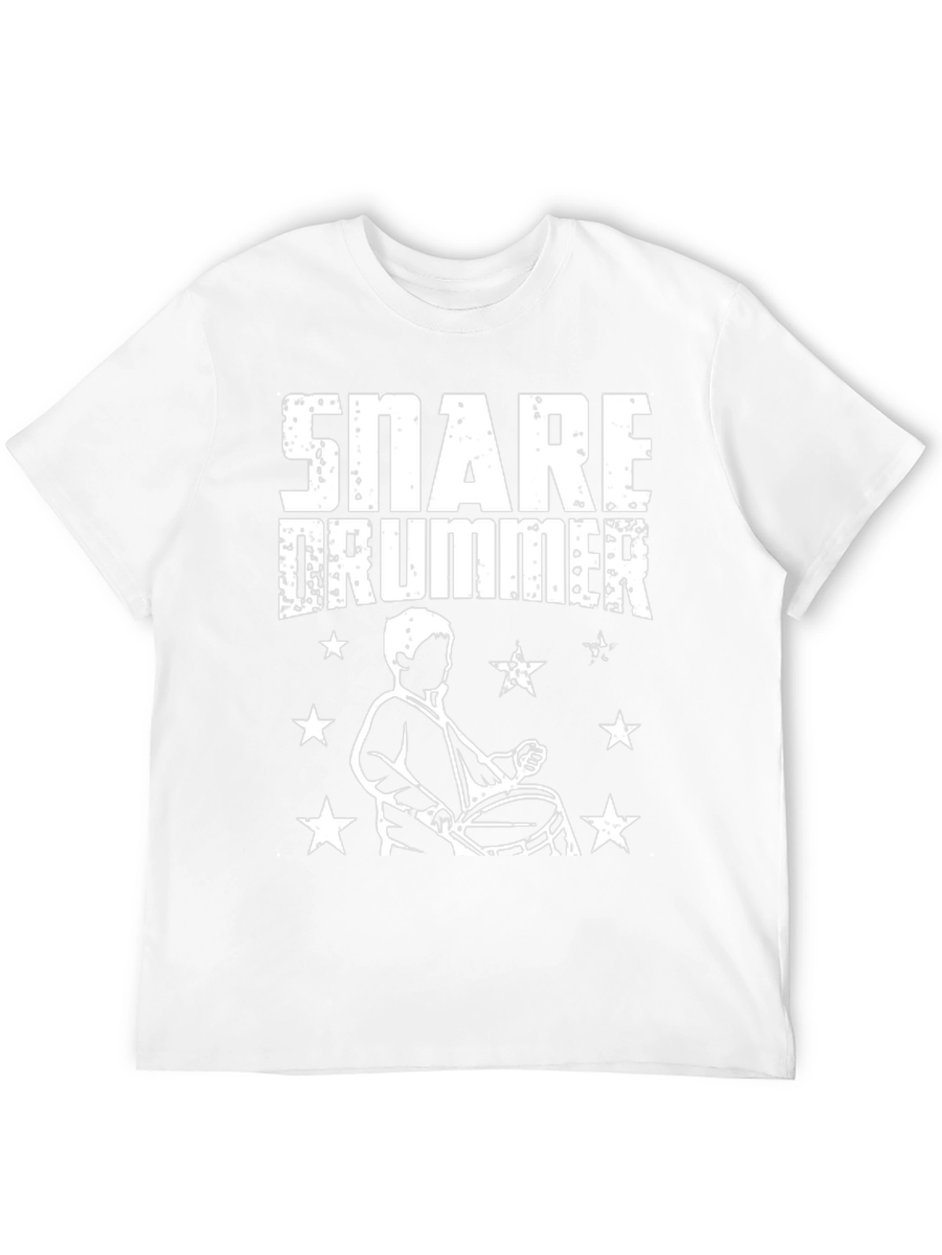 Snare Drummer Graphic Tee - Music Lovers T-Shirt