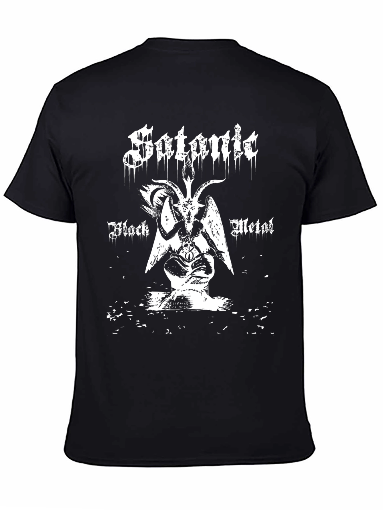 Satanic Black Metal Graphic Tee