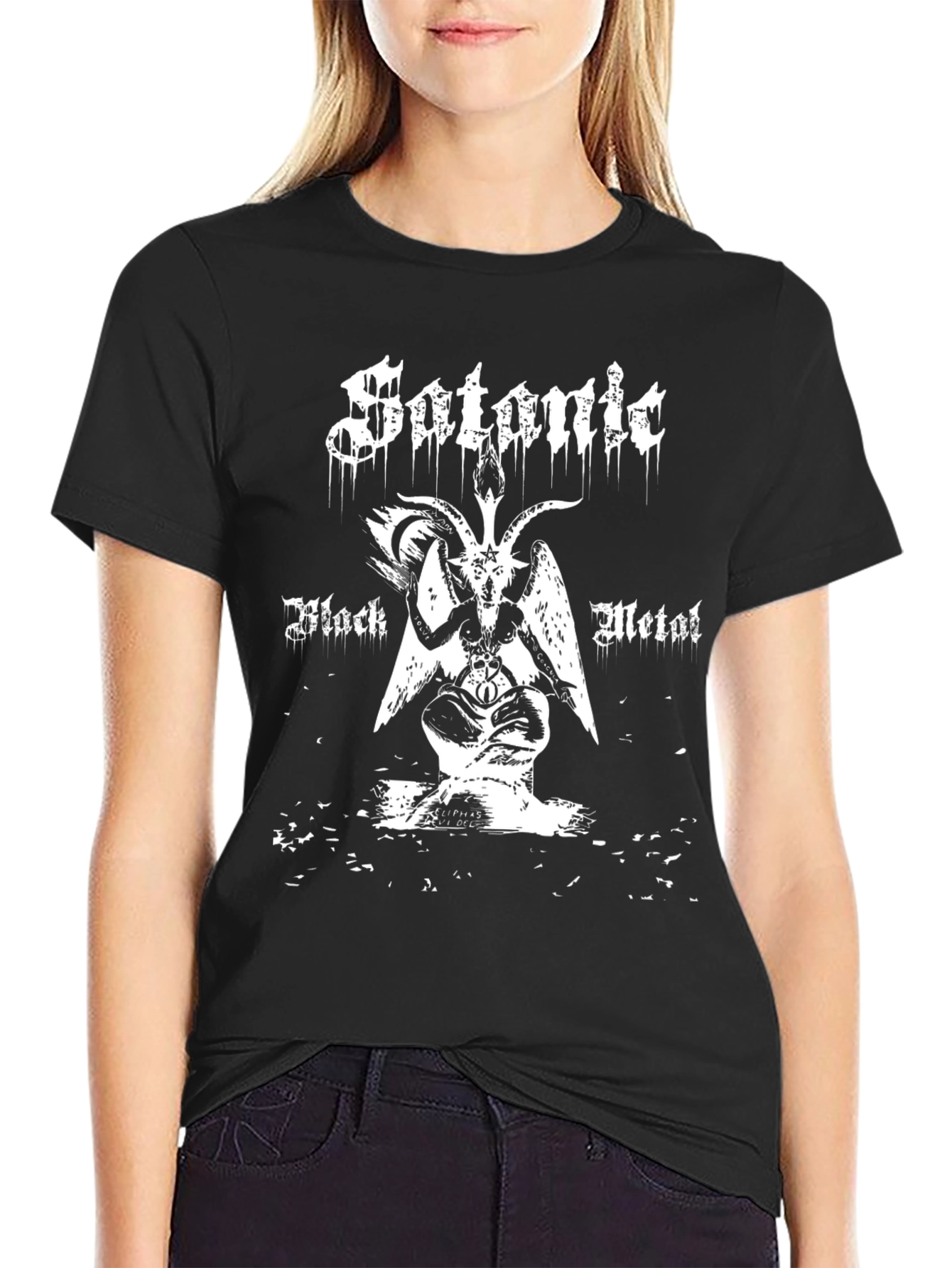 Satanic Black Metal Graphic Tee