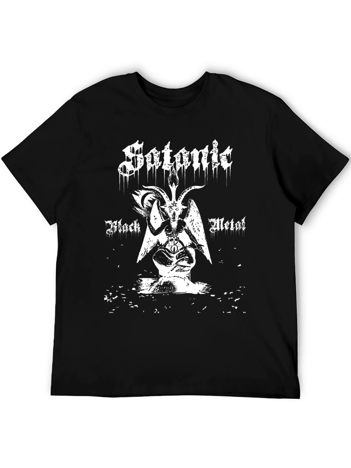 Satanic Black Metal Graphic Tee