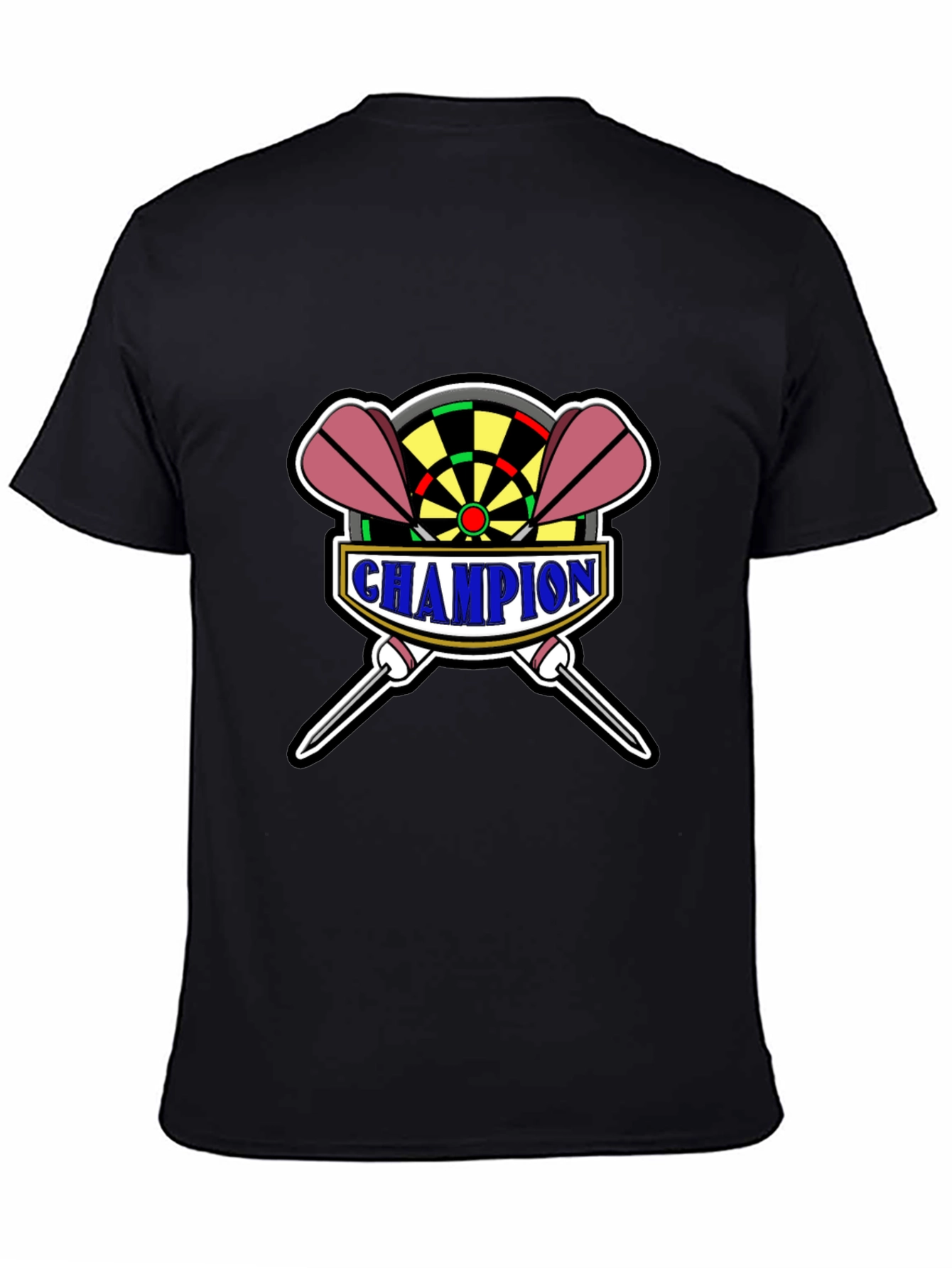 Champion Dart T-Shirt - Dartboard Design