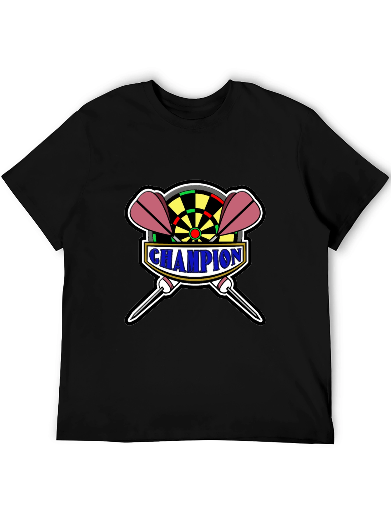 Champion Dart T-Shirt - Dartboard Design