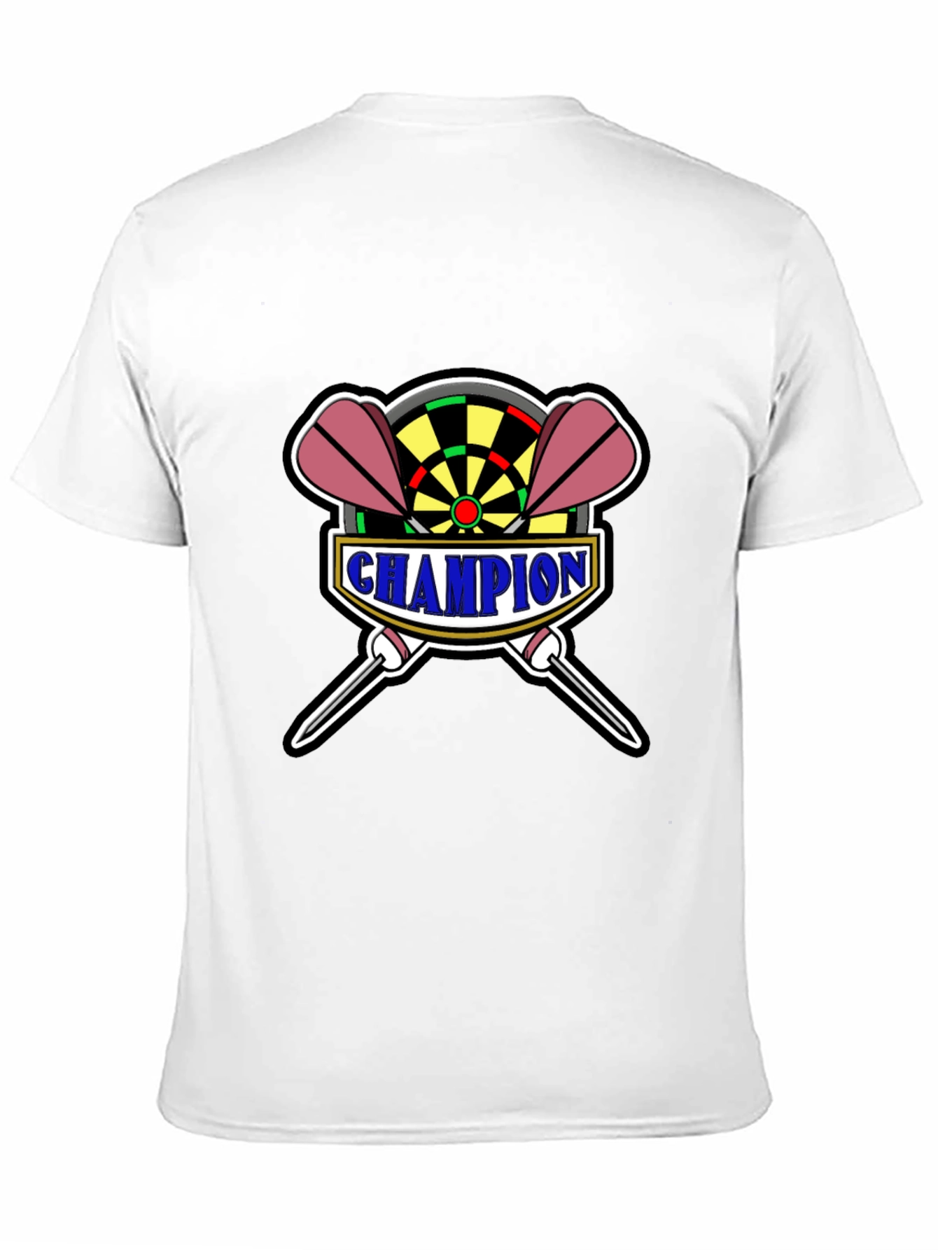 Champion Dart T-Shirt - Dartboard Design