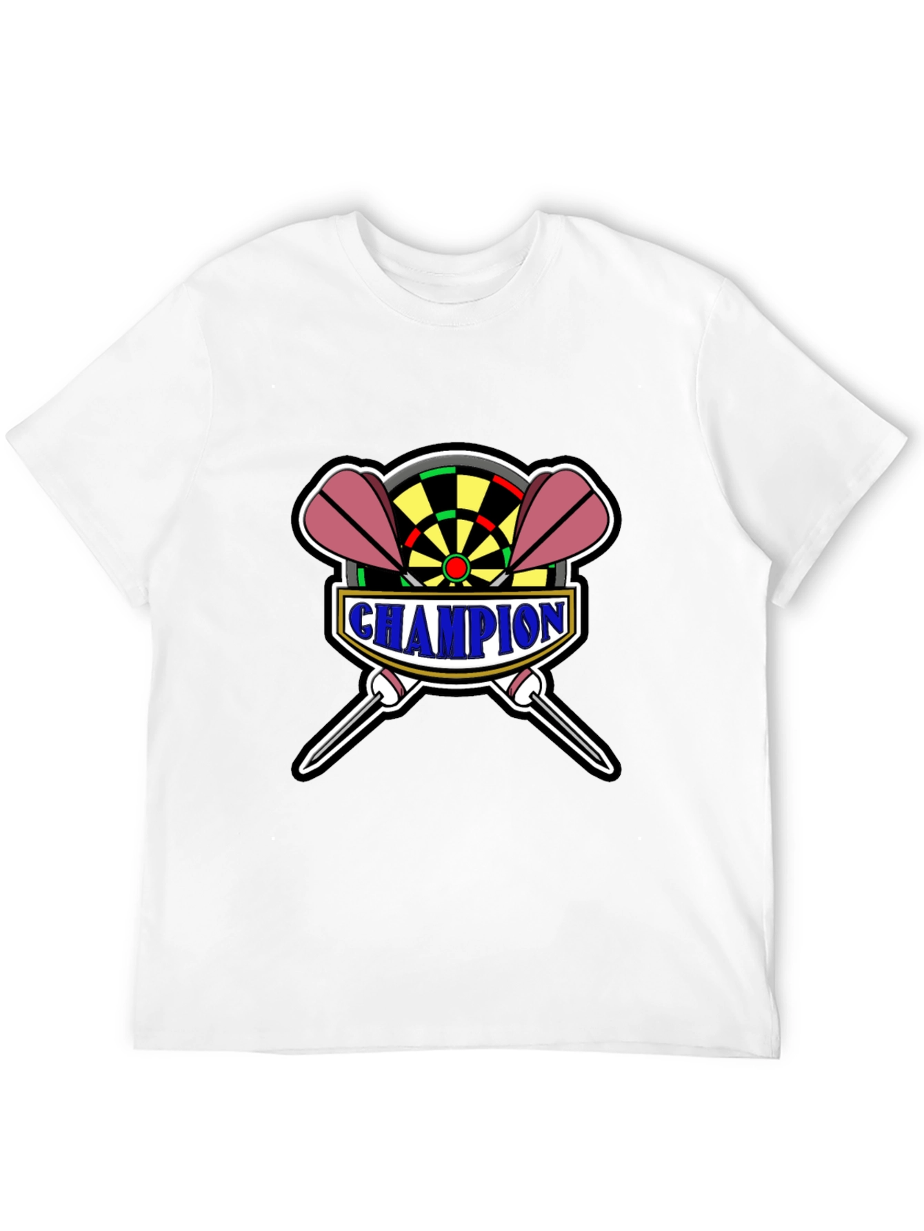 Champion Dart T-Shirt - Dartboard Design
